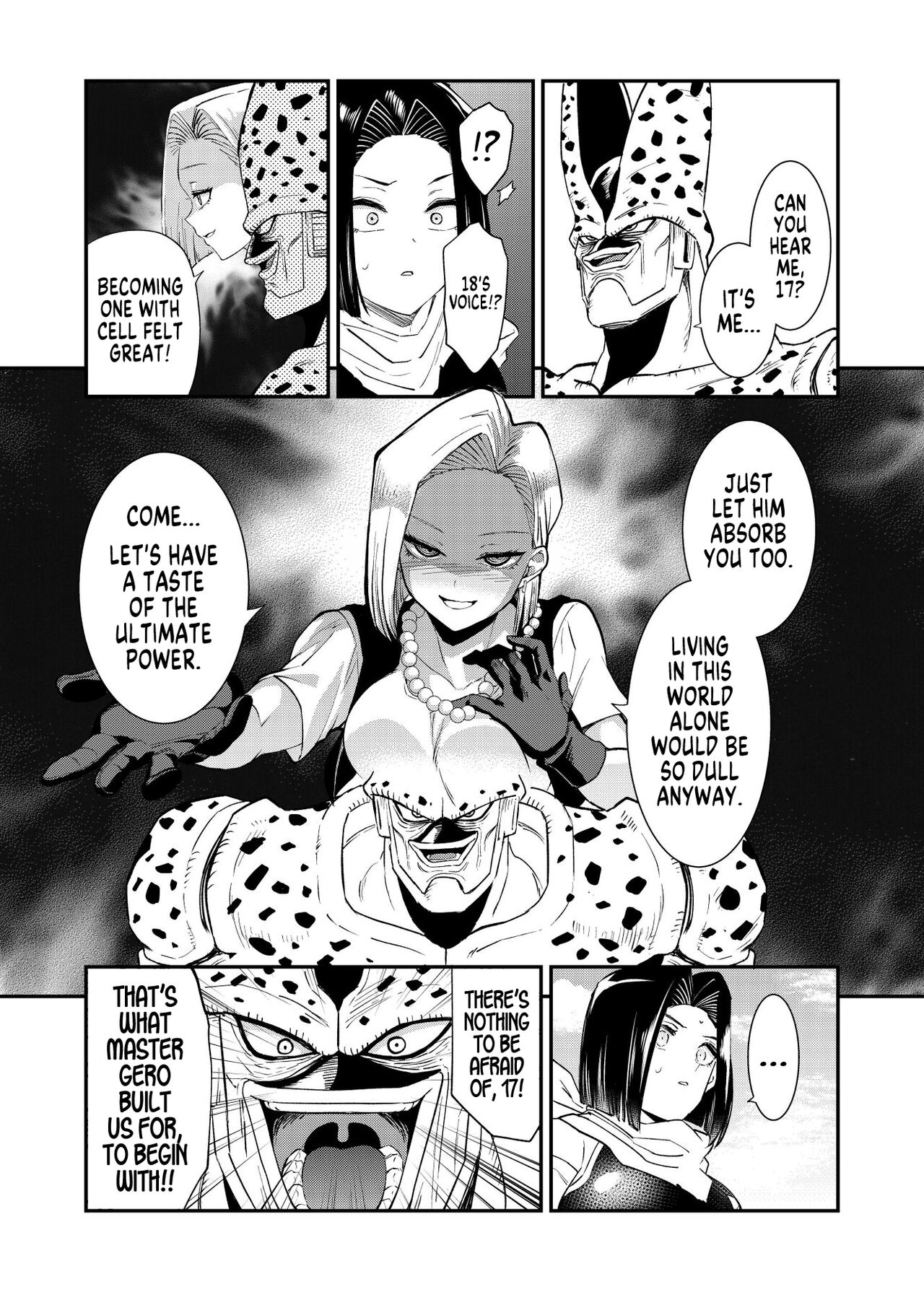 Cell's Feed ~Futanari~ page 10