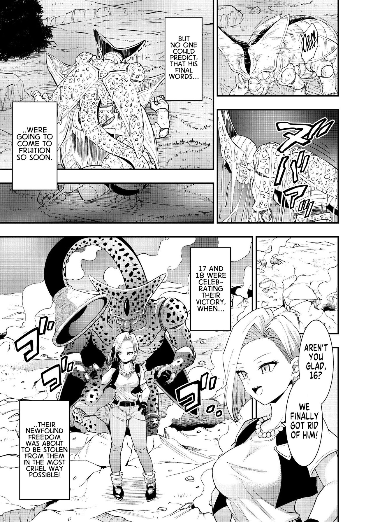 Cell's Feed ~Futanari~ page 4