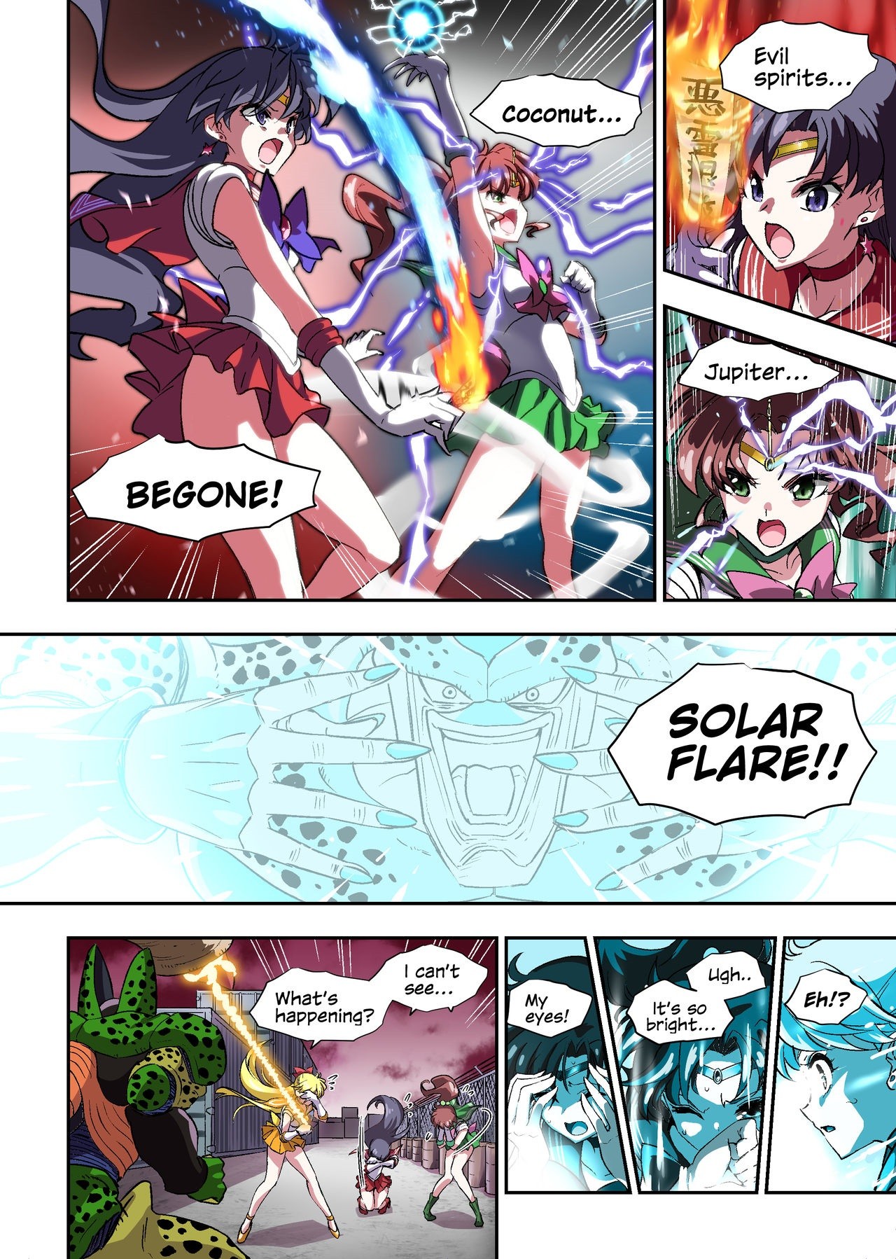 Cell's Perfect Meal: Sailor Moon V page 7