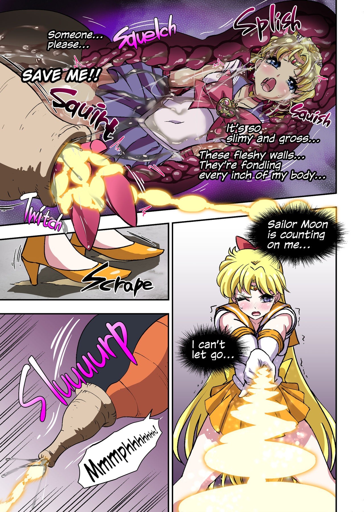 Cell's Perfect Meal: Sailor Moon V page 8