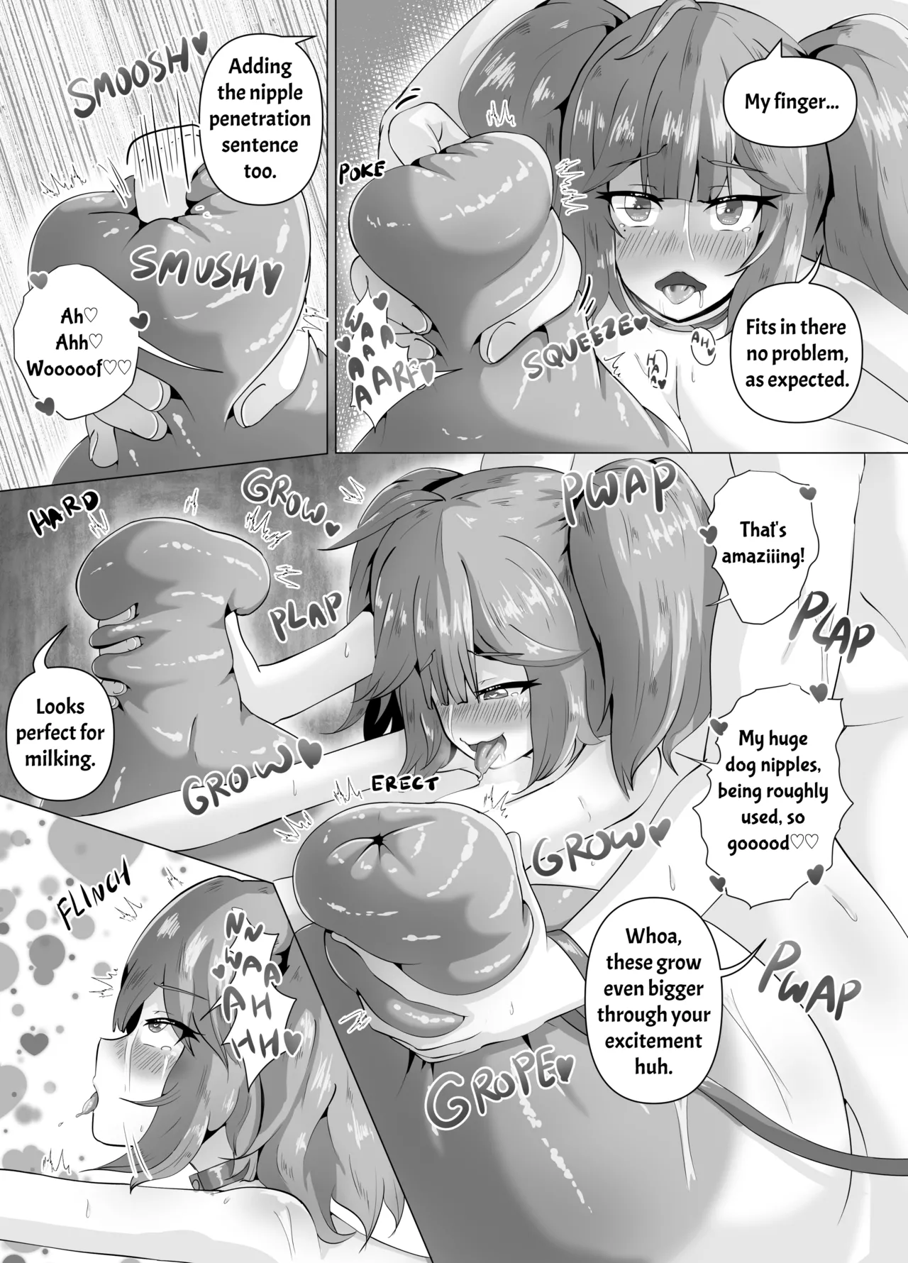 Cerberus to Hatsujou Hatsuiku Osanpo Ecchi page 22