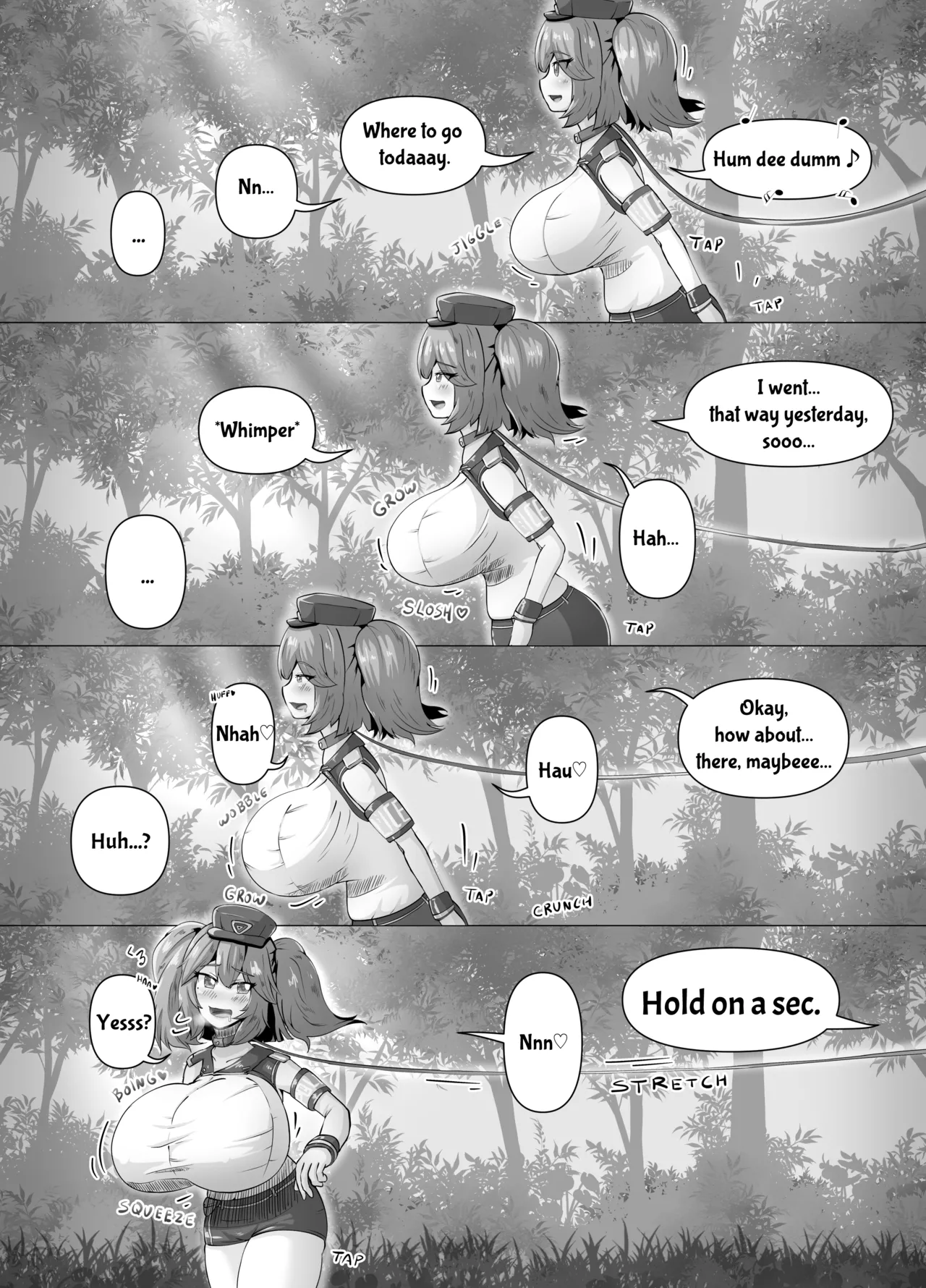 Cerberus to Hatsujou Hatsuiku Osanpo Ecchi page 8