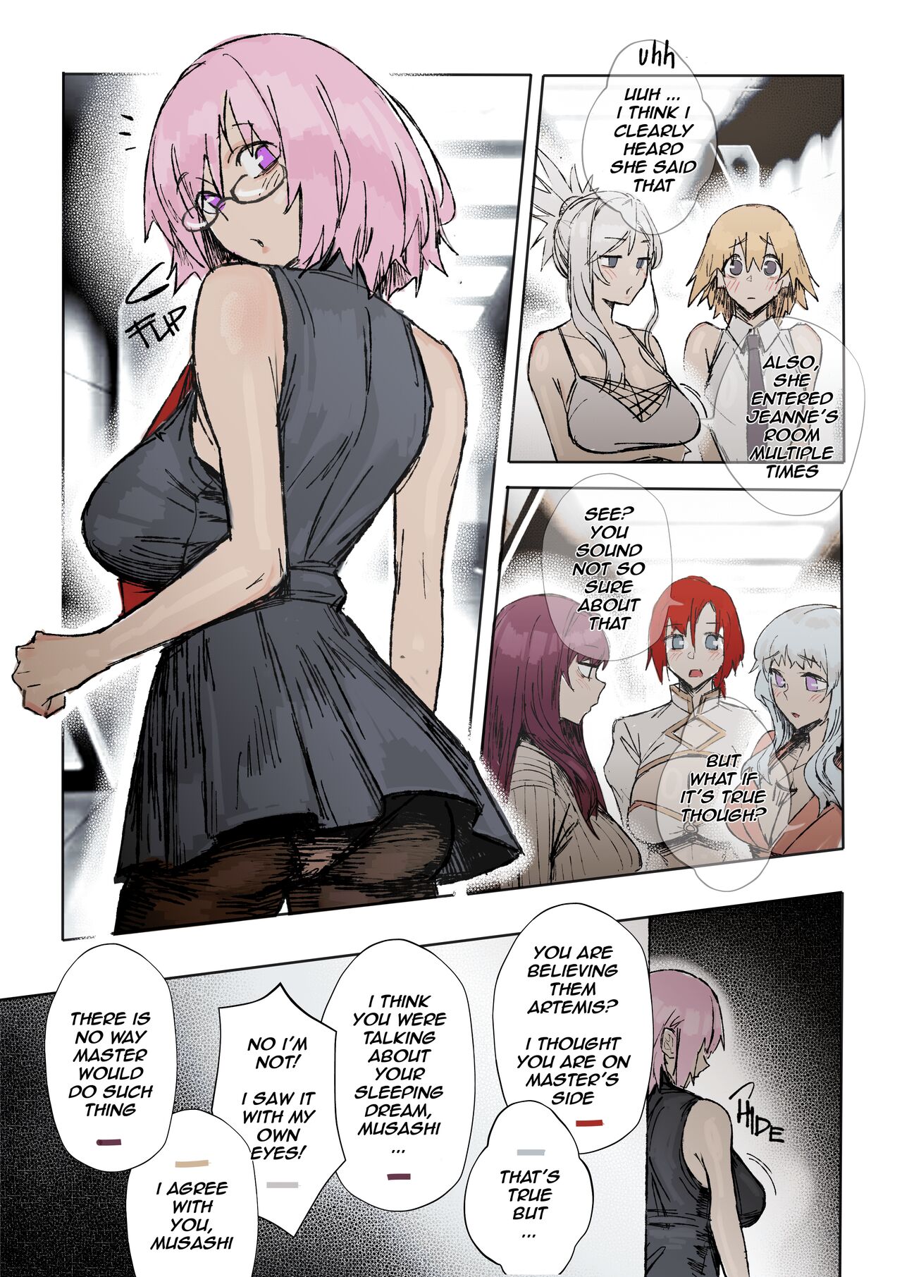Chaldea Hypnotic Servant Enslavement Simulator page 5