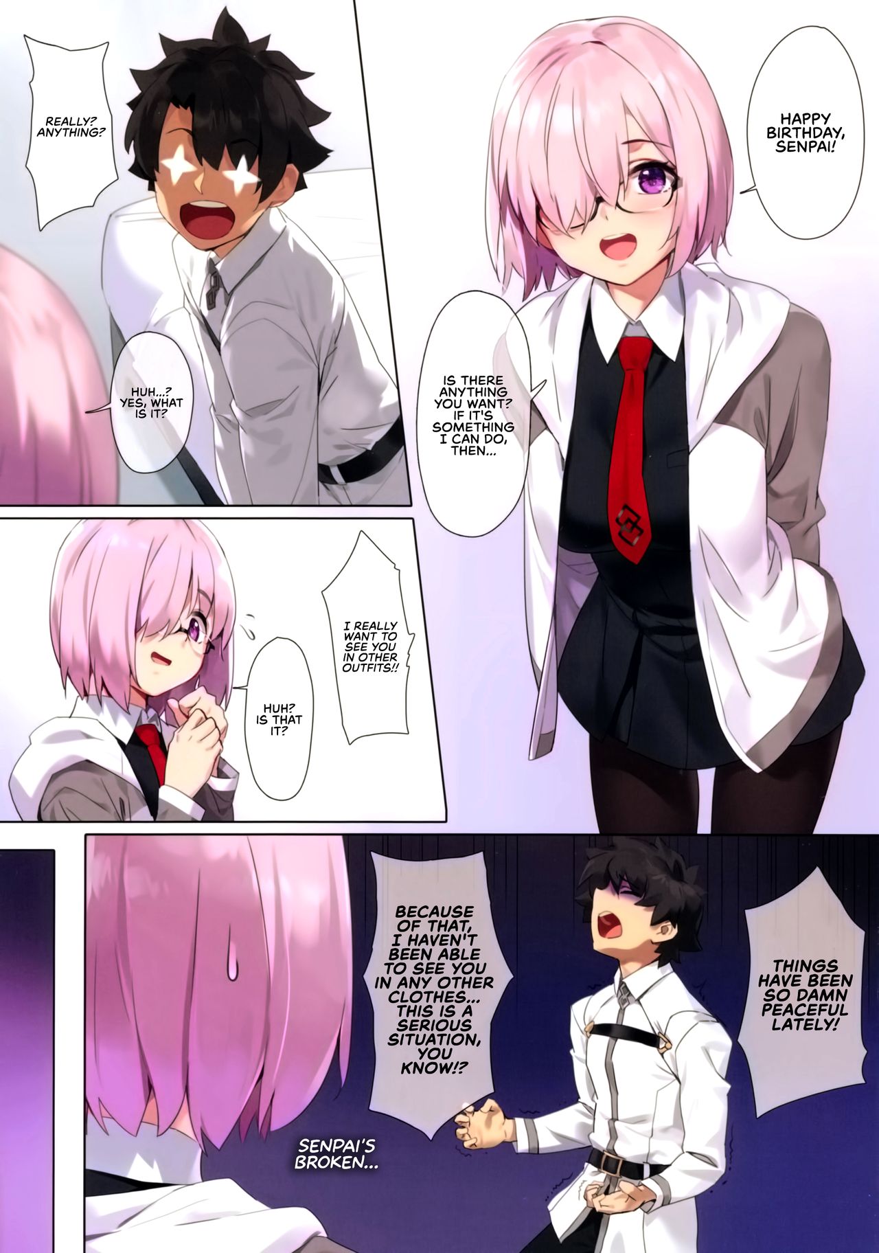 Chaldea Maid #Mash page 3