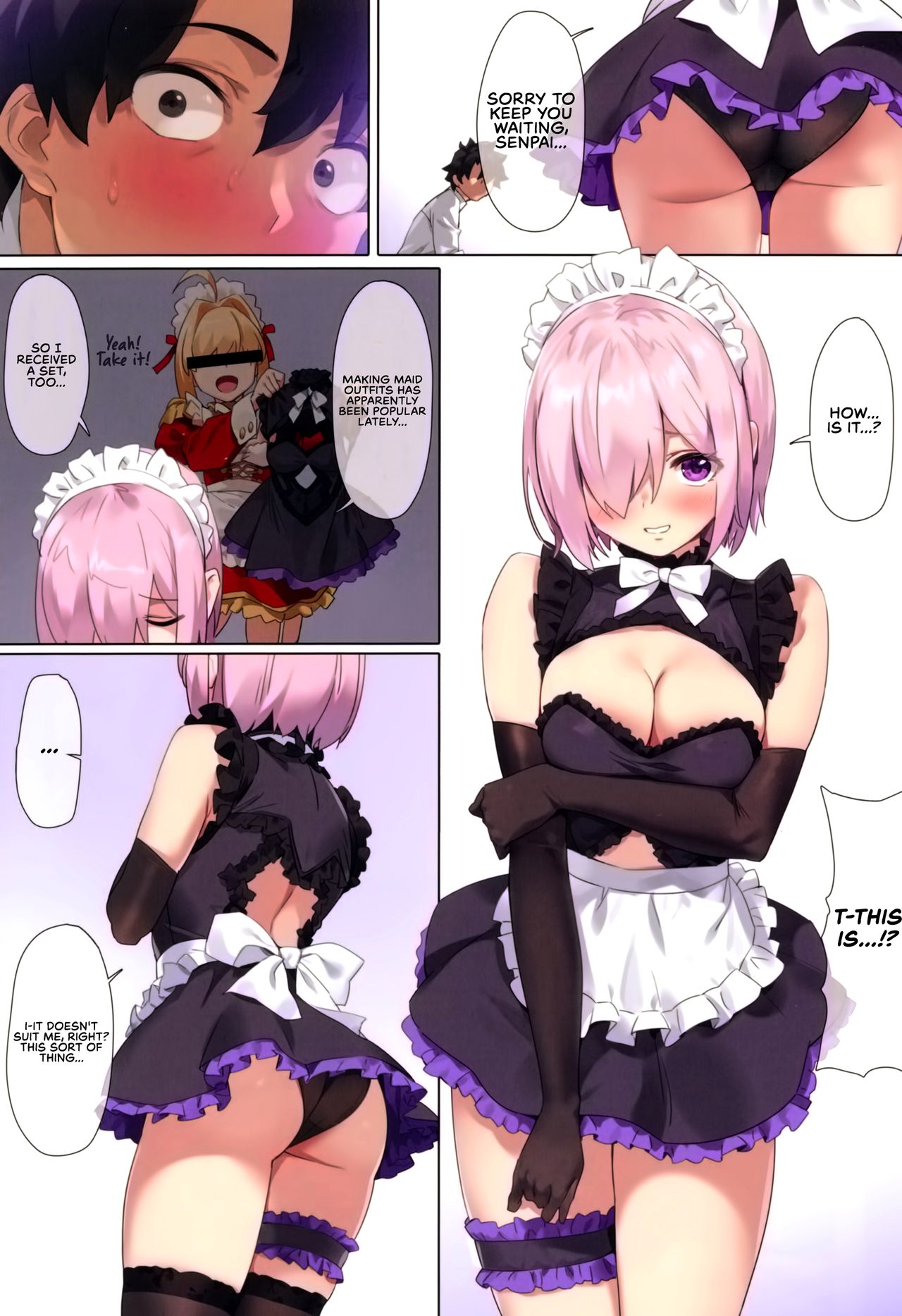 Chaldea Maid #Mash page 4