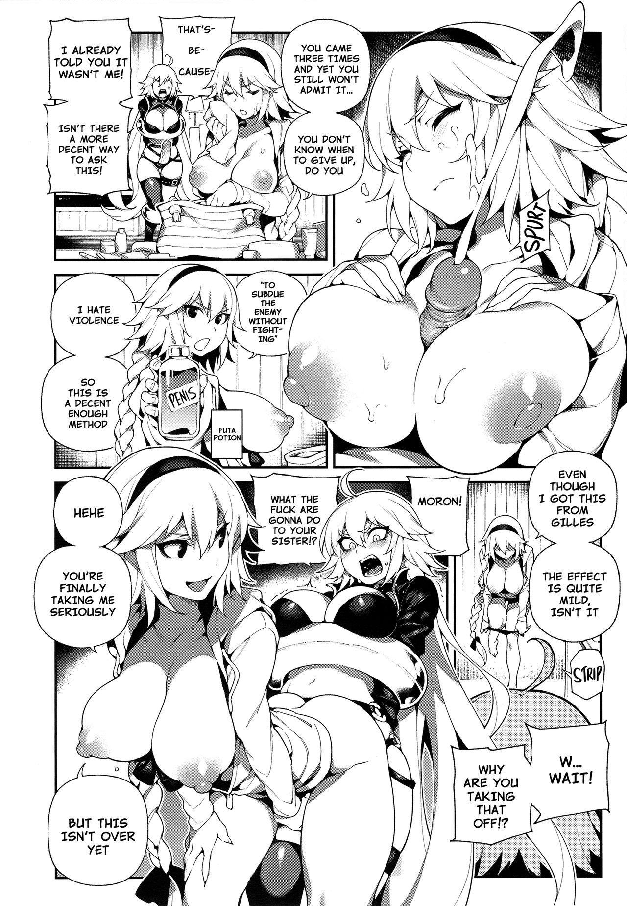 CHALDEA MANIA・Black & White page 8