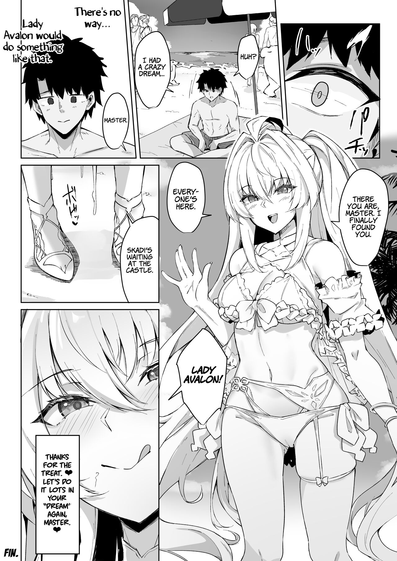 Chaldea Midsummer Vacation Lady - Avalon Edition page 32