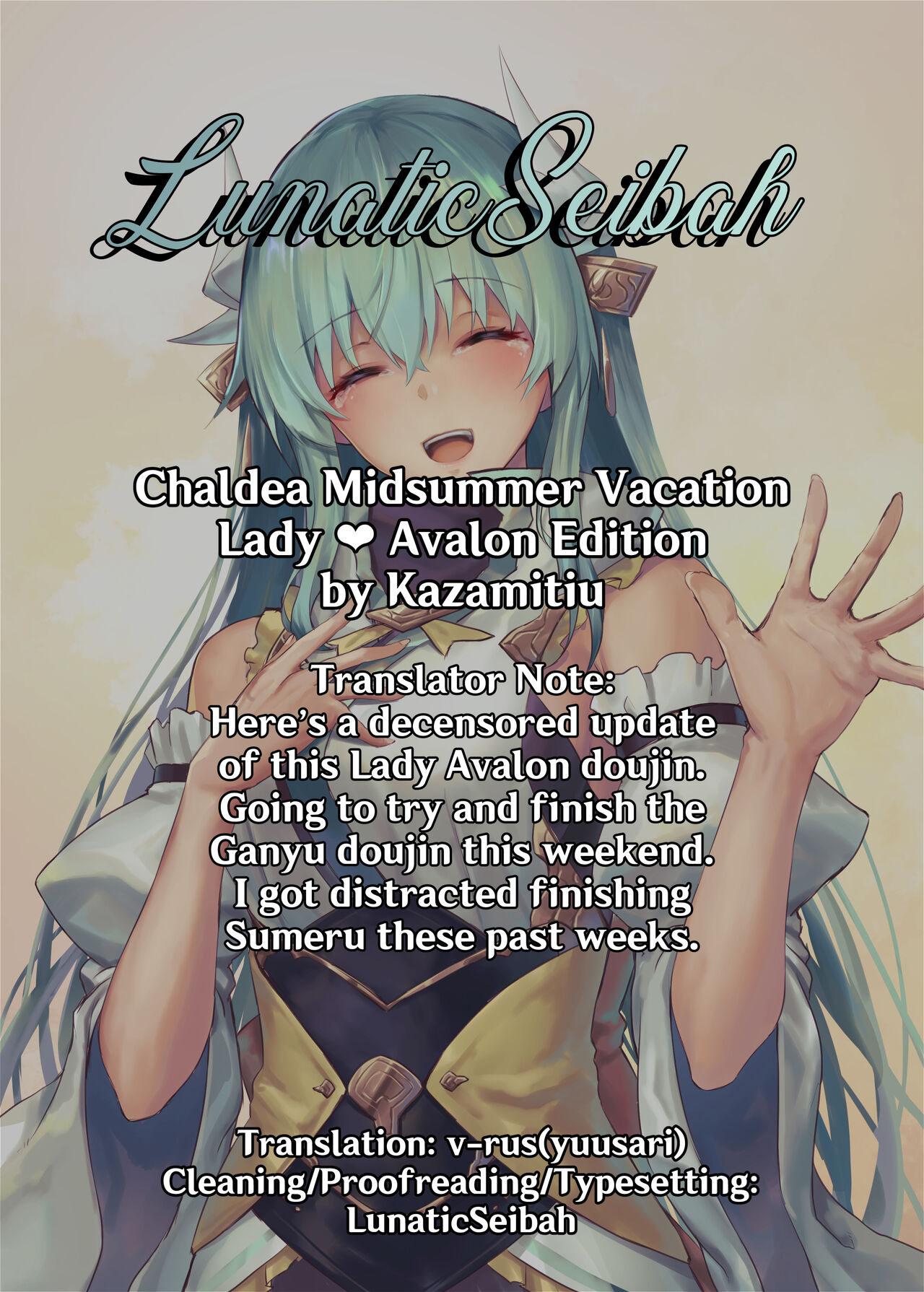 Chaldea Midsummer Vacation Lady - Avalon Edition page 35