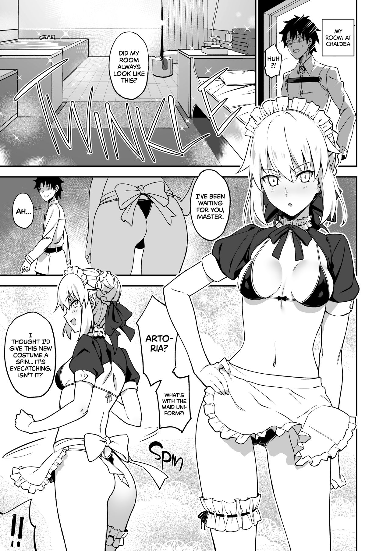 Chaldea Soapland's Premium Maid page 2