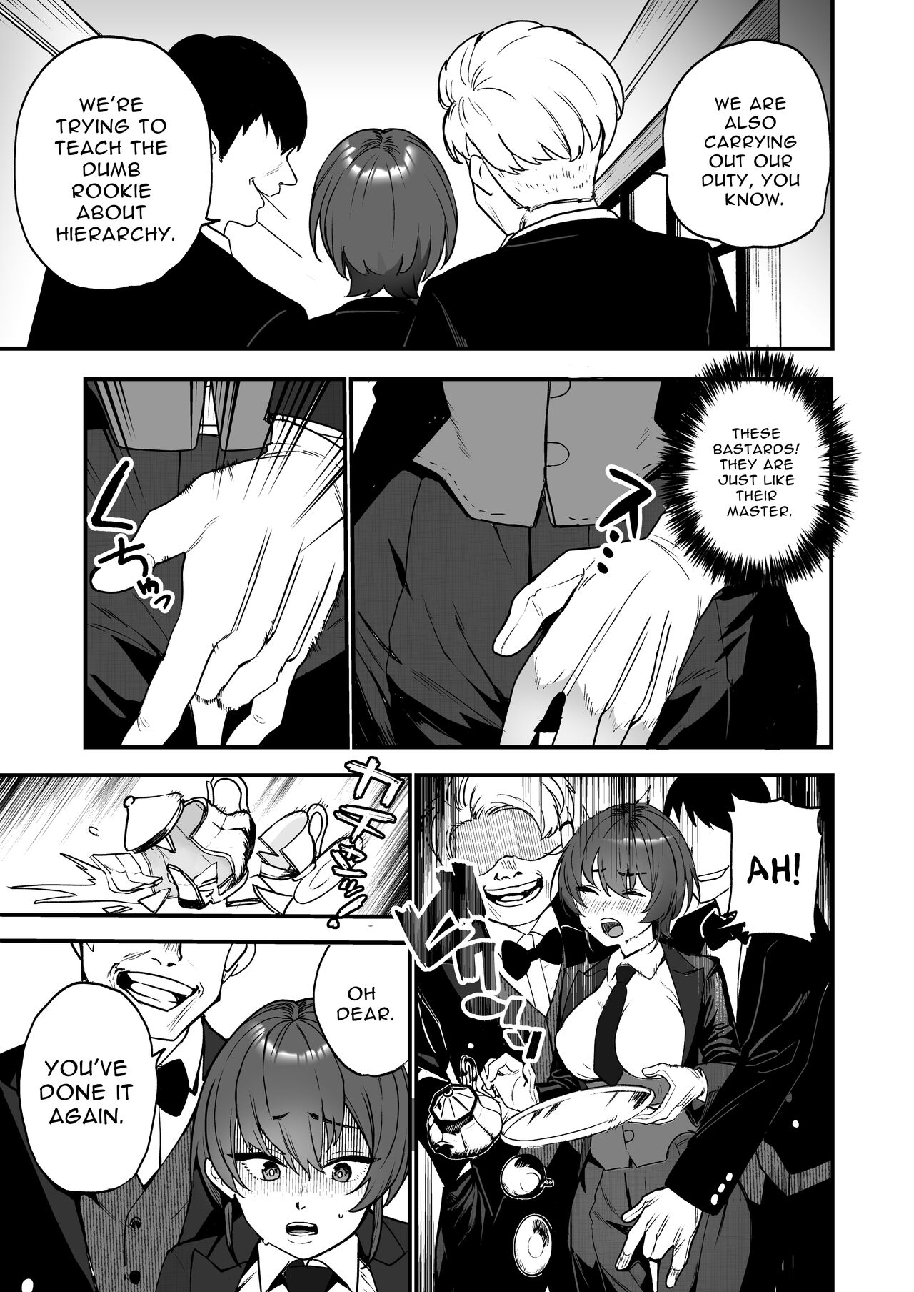 Charming Female Butler Undergoes A Ruthless Masochist Corruption Induction Course page 10