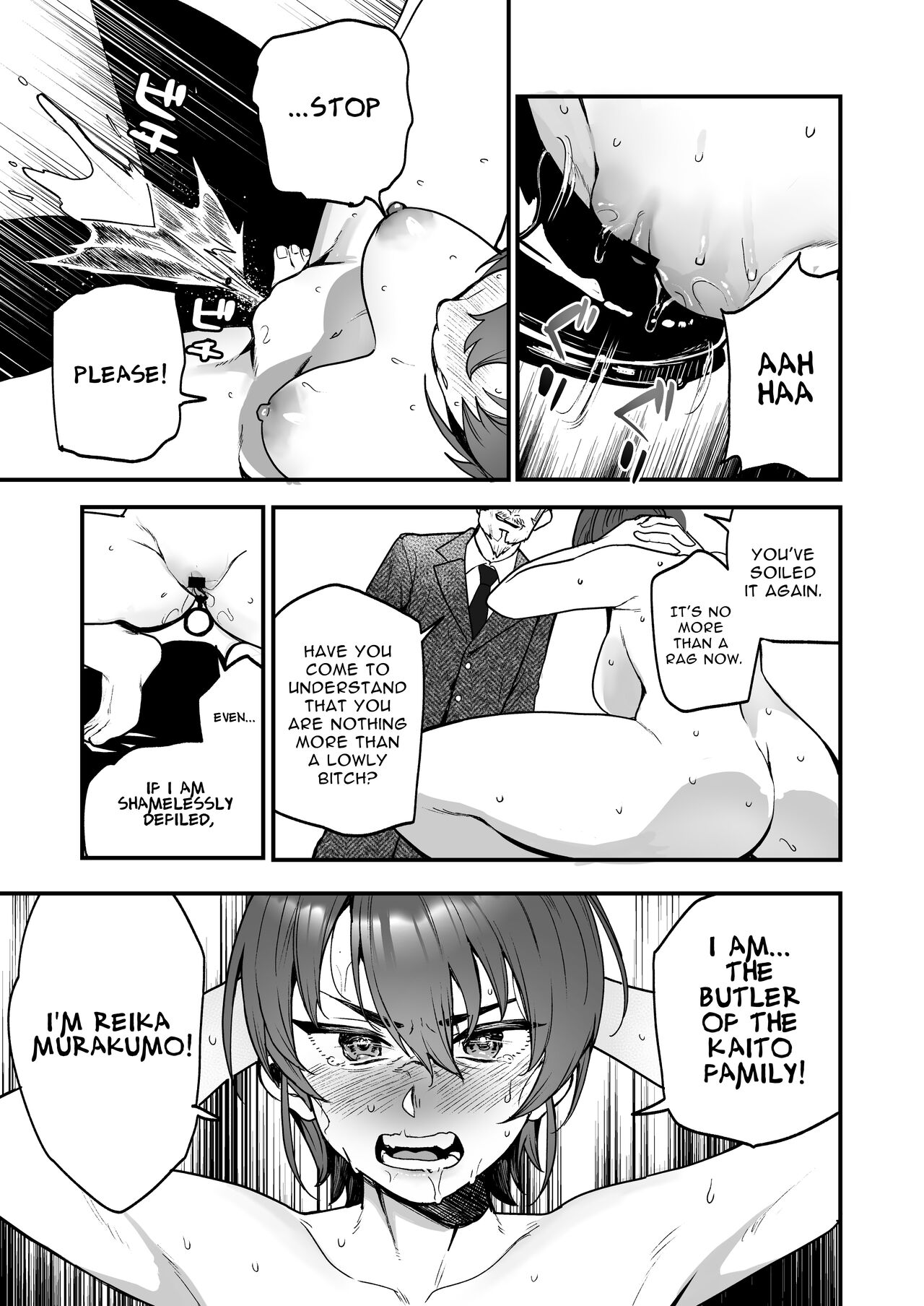 Charming Female Butler Undergoes A Ruthless Masochist Corruption Induction Course page 26