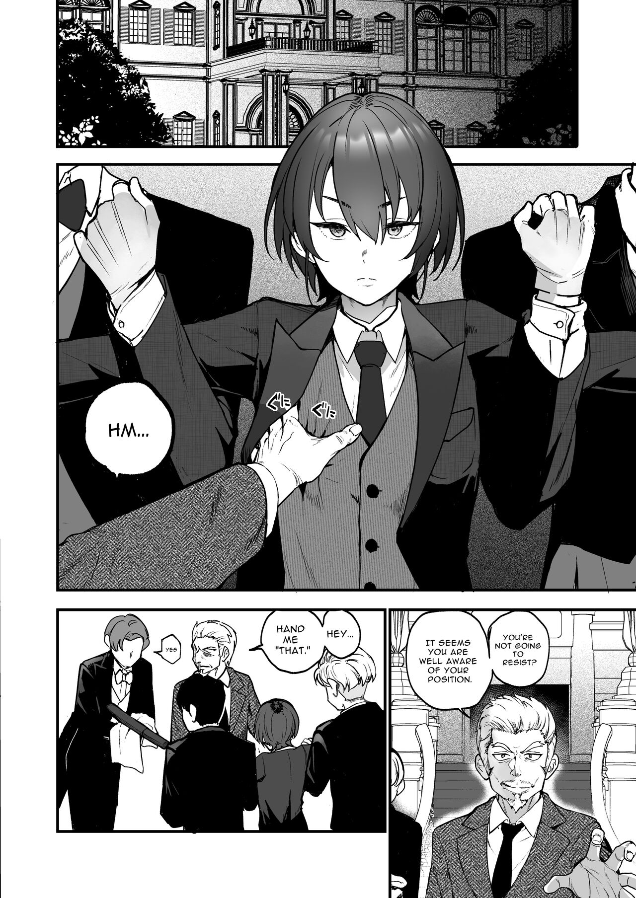 Charming Female Butler Undergoes A Ruthless Masochist Corruption Induction Course page 3