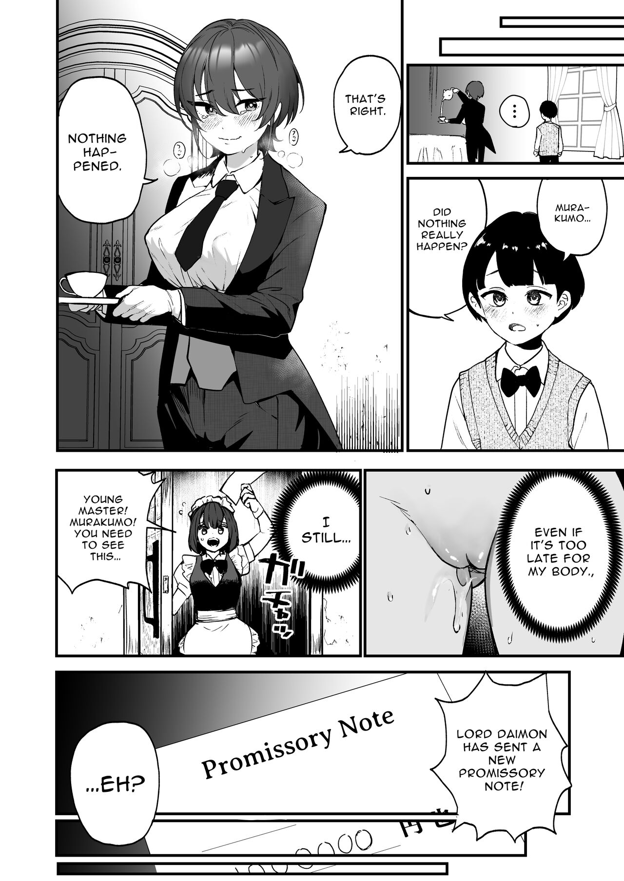 Charming Female Butler Undergoes A Ruthless Masochist Corruption Induction Course page 31