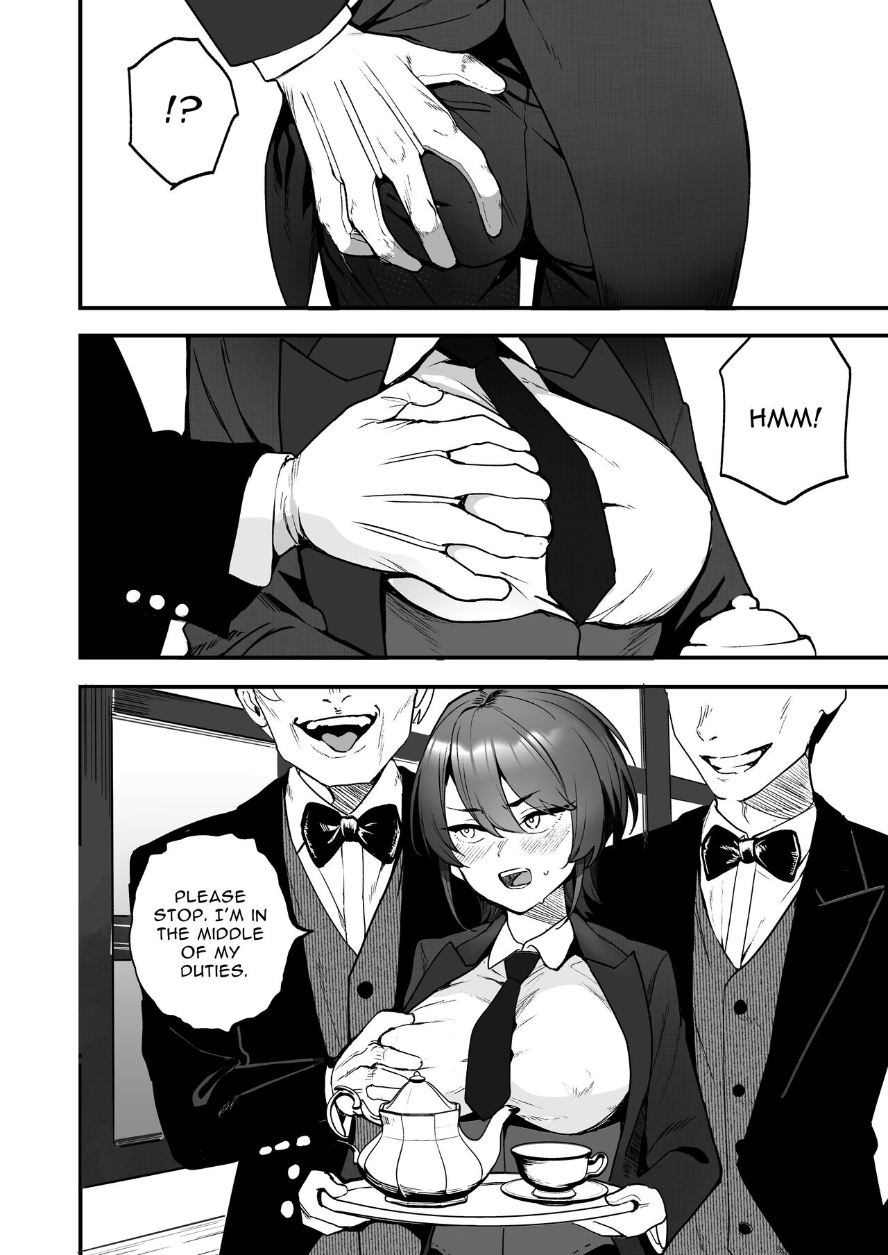 Charming Female Butler Undergoes A Ruthless Masochist Corruption Induction Course page 9