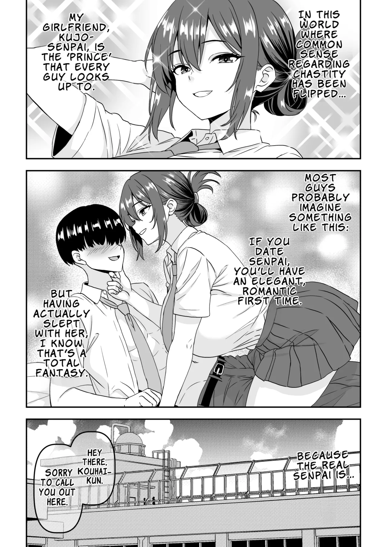 Chastity Reversal — The Overconfident Prince‑like Senpai Ends Up Being Cheated On and Exposes a Breakdown-Level Crying Meltdown page 2