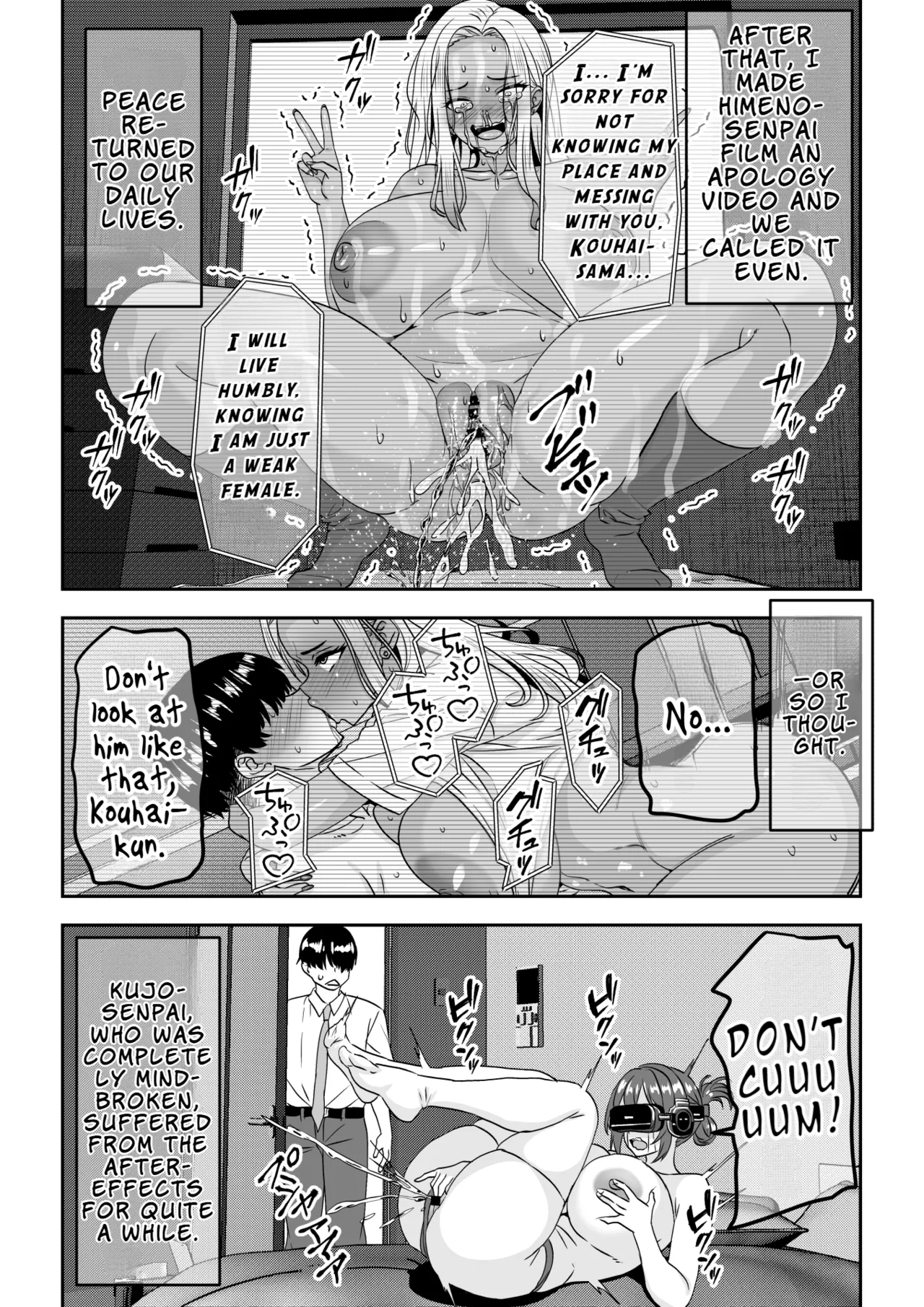 Chastity Reversal — The Overconfident Prince‑like Senpai Ends Up Being Cheated On and Exposes a Breakdown-Level Crying Meltdown page 35