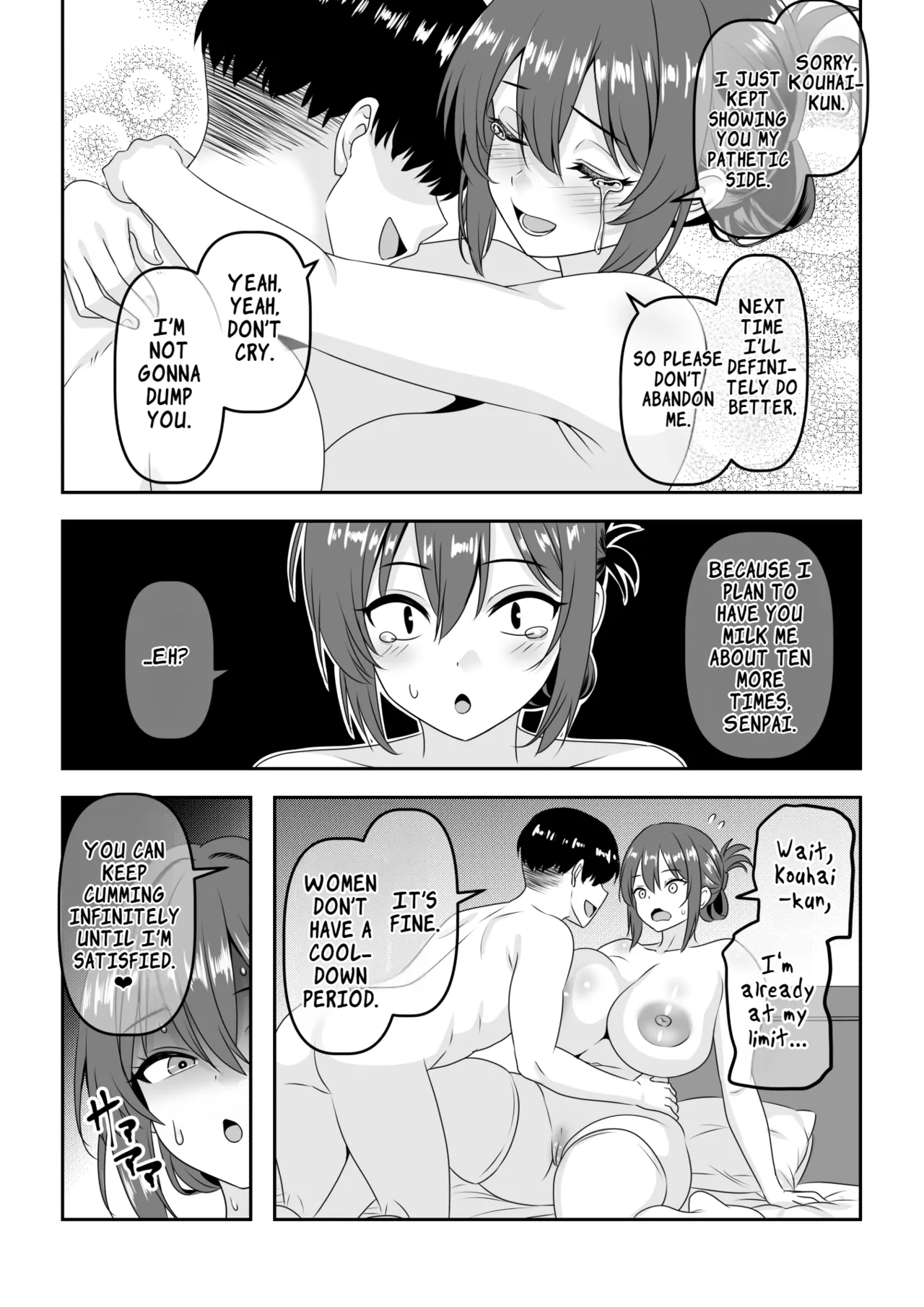 Chastity Reversal- The Reliable Prince-Type Senpai Is Pathetically Quick in Bed During Our First Time page 29