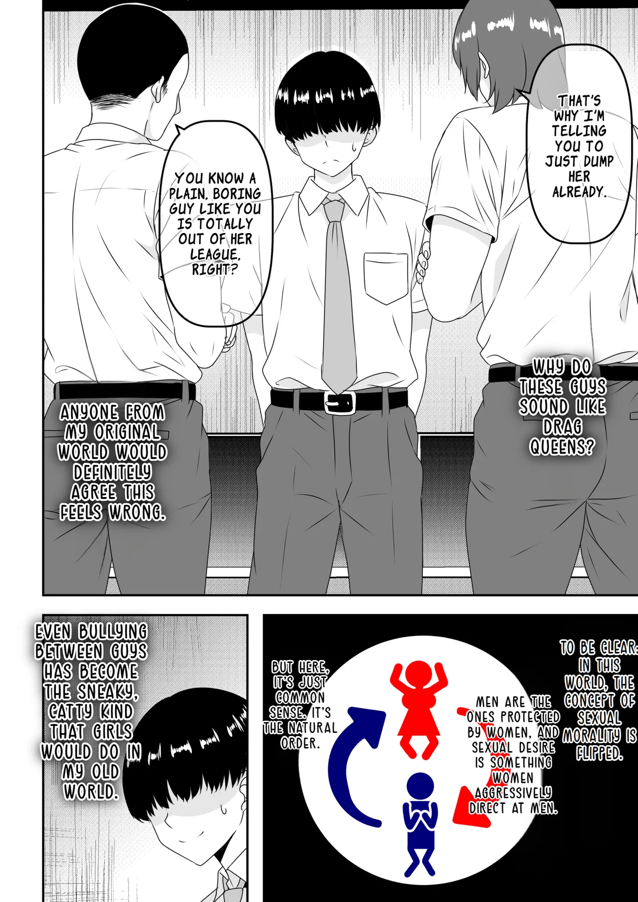 Chastity Reversal- The Reliable Prince-Type Senpai Is Pathetically Quick in Bed During Our First Time page 3