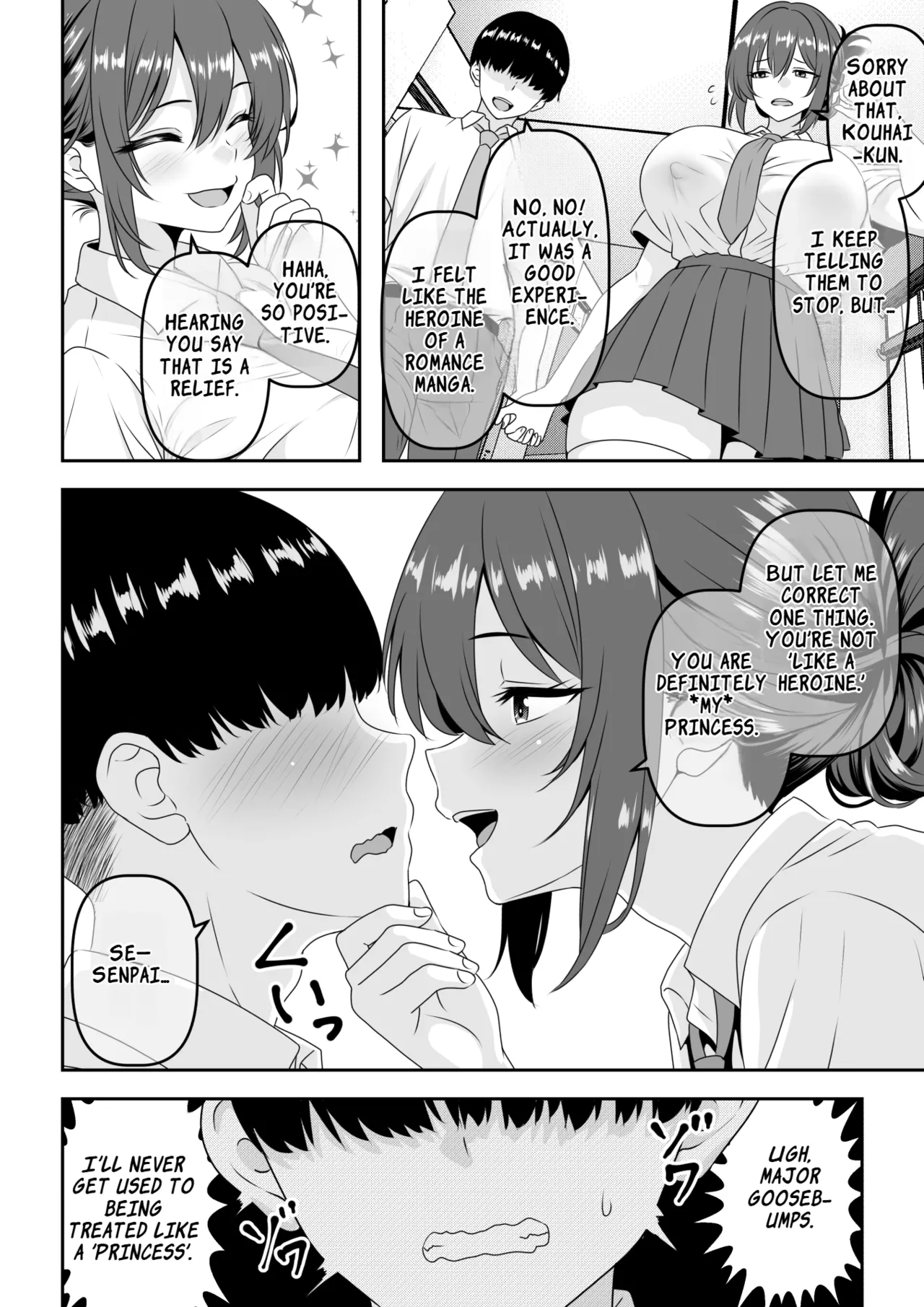 Chastity Reversal- The Reliable Prince-Type Senpai Is Pathetically Quick in Bed During Our First Time page 5