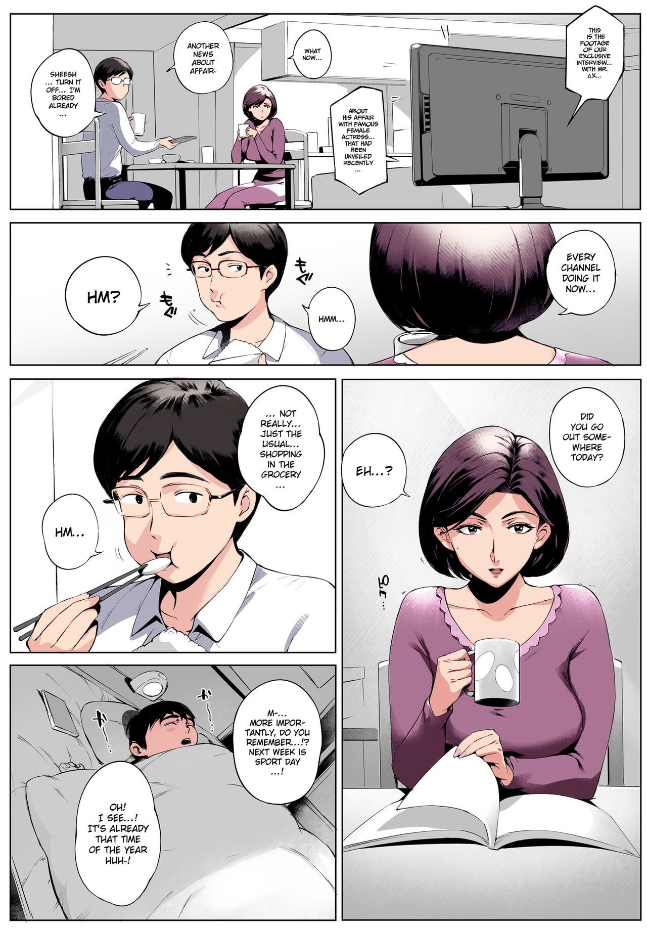 Cheating Wife Honoka ~Caught Red-Handed Edition~ page 36