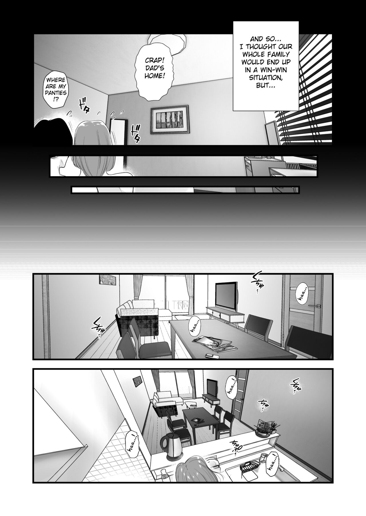 Chichioya Kounin! Hasegawa-san Chi no Oyako Kankei ~Fuufu no Shinshitsu Nakadashi Hen~ page 28