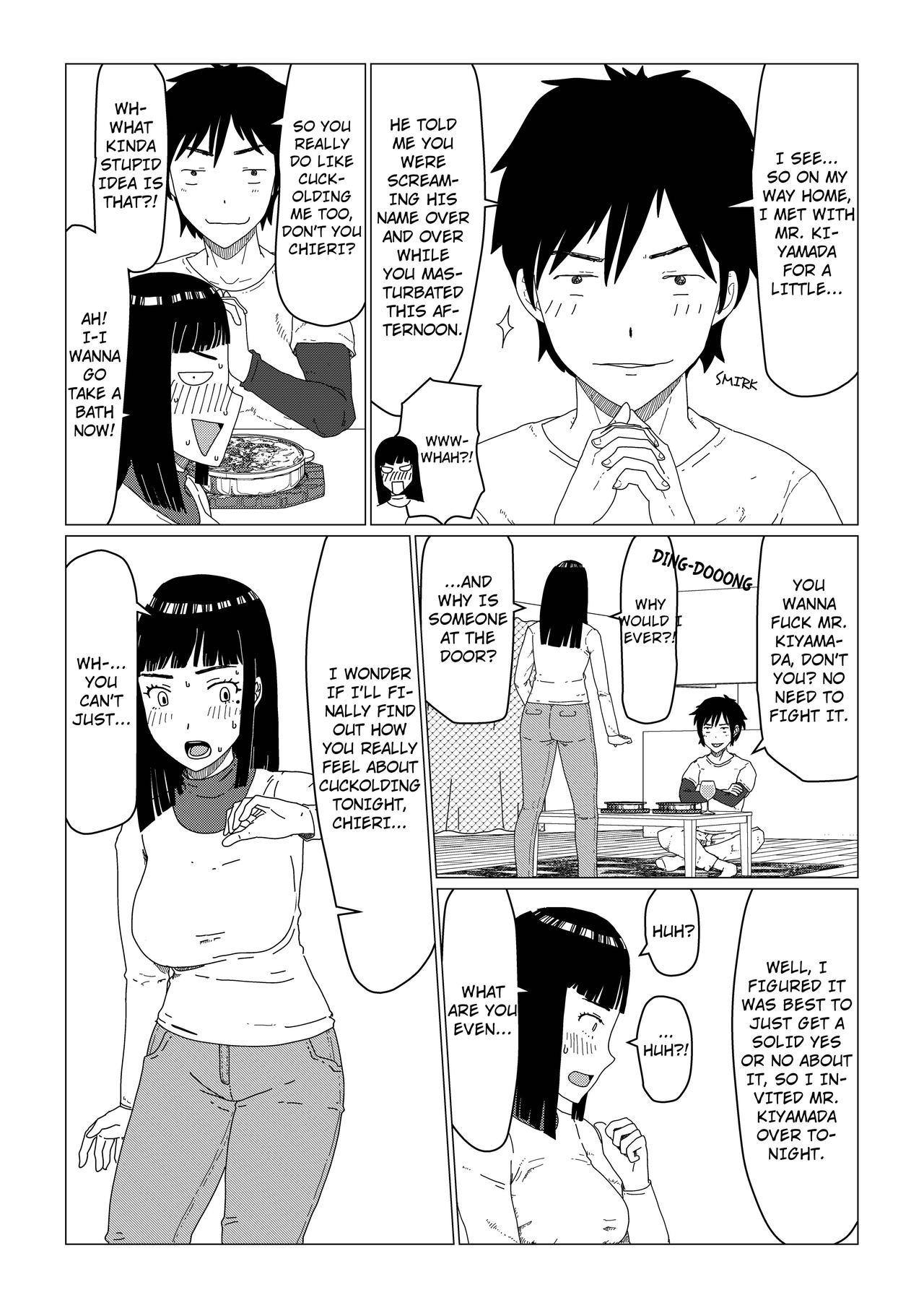 Chieri-san Never Gives Up! 2 - Spouse-approved Apartment Hotwife - Part 1 page 17