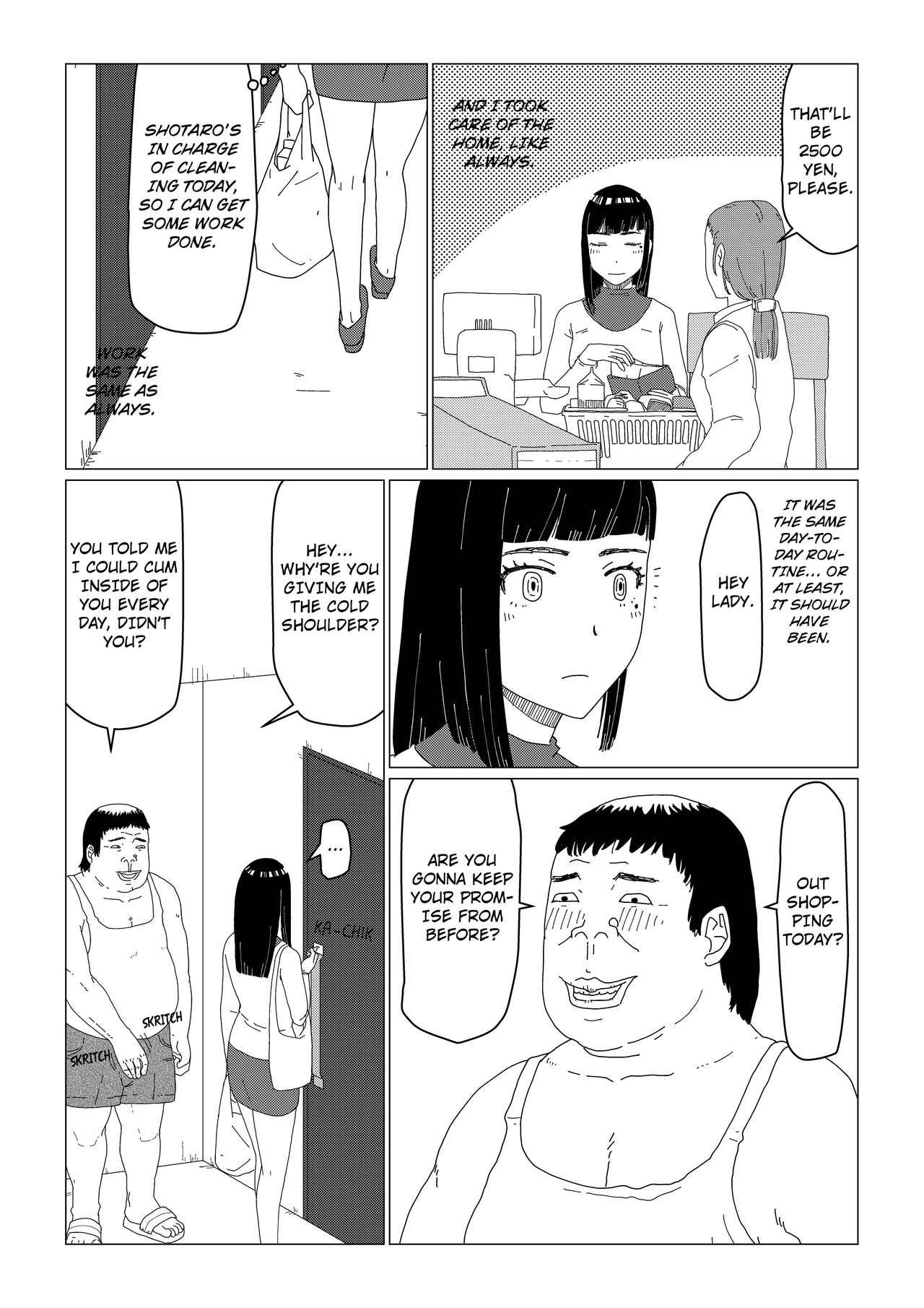 Chieri-san Never Gives Up! 2 - Spouse-approved Apartment Hotwife - Part 1 page 3