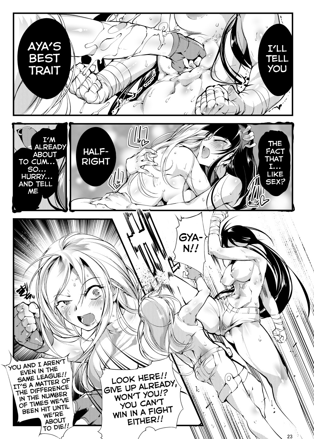 Chika Tougijou Sen - Underground Colosseum Sen 2 page 22
