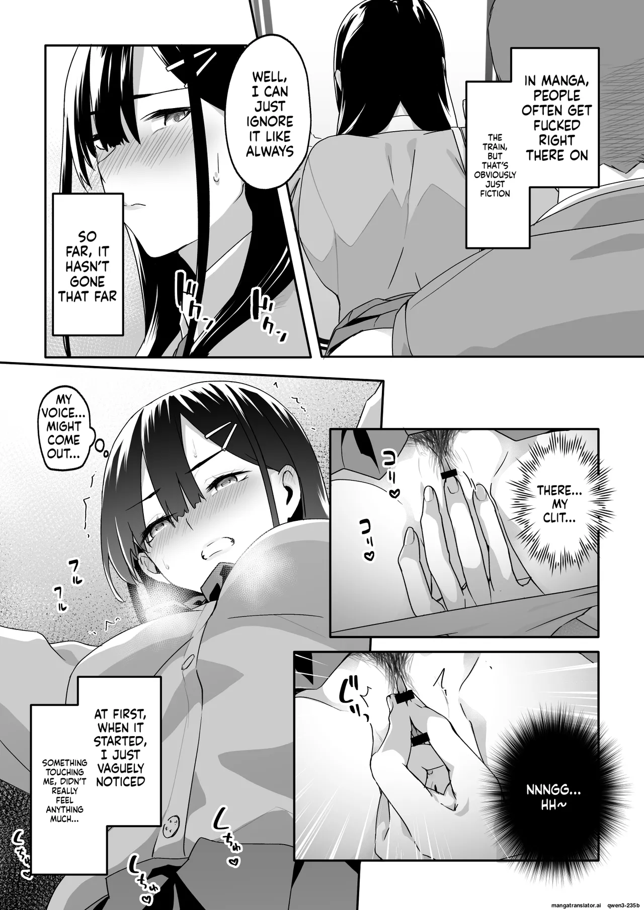 Chikan Densha ni Hamatta JK page 8