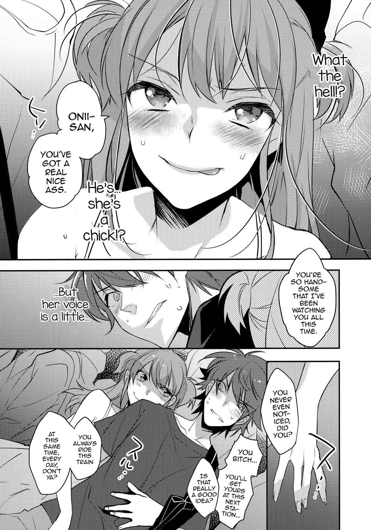 Chikan Josou Danshi x Ore! page 6