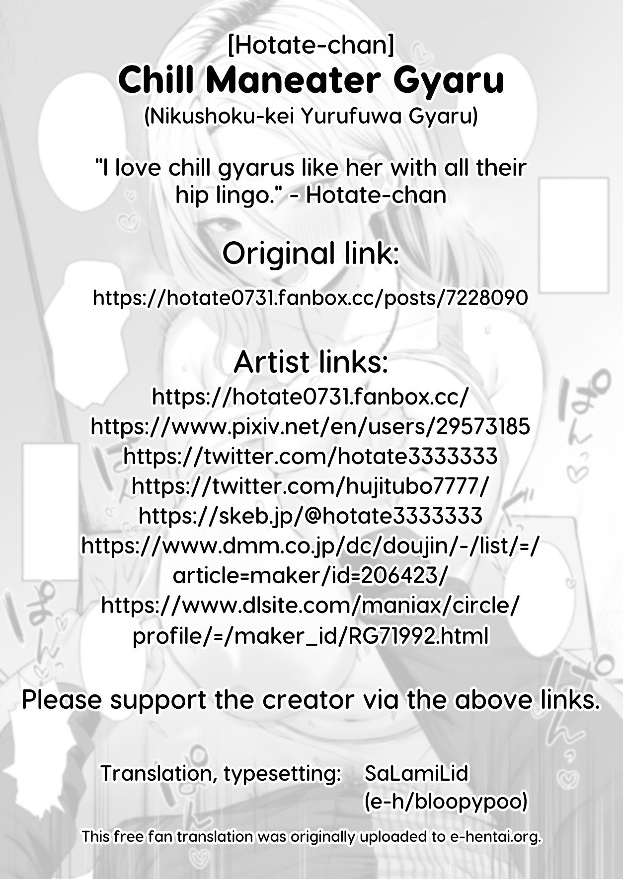 Chill Maneater Gyaru page 6