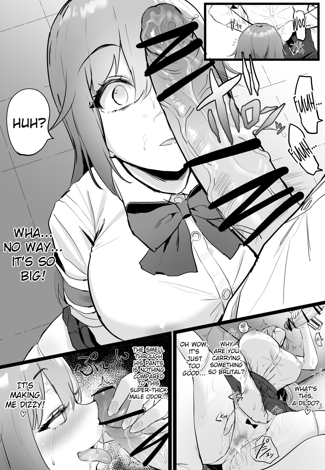 Chin Kusa Otoko vs Kusai Fetish Sakurai-senpai page 3