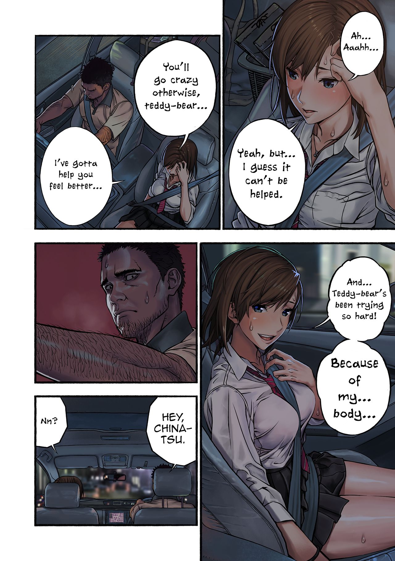 Chinatsu and Coach Teddy-Bear page 15