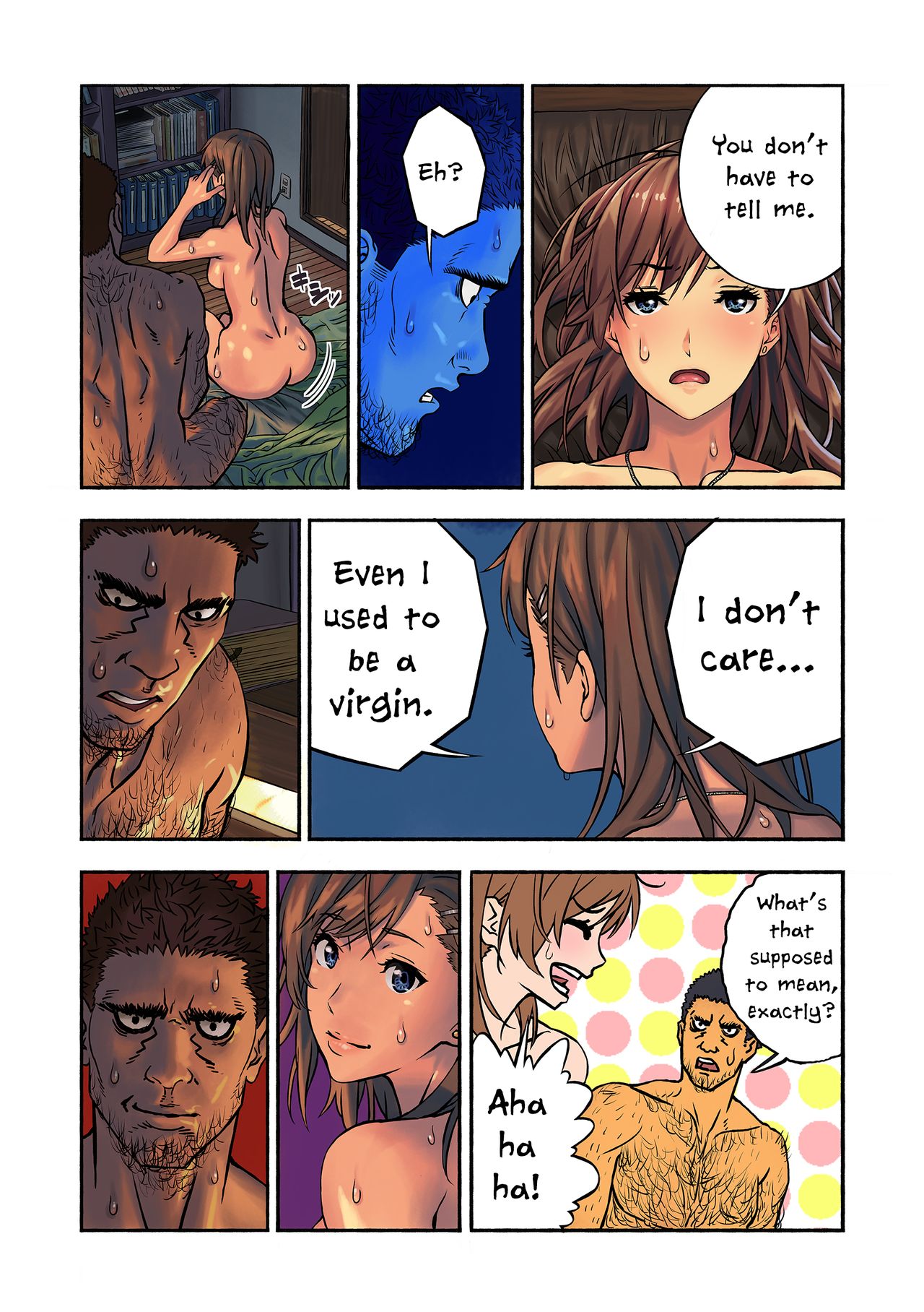 Chinatsu and Coach Teddy-Bear page 35