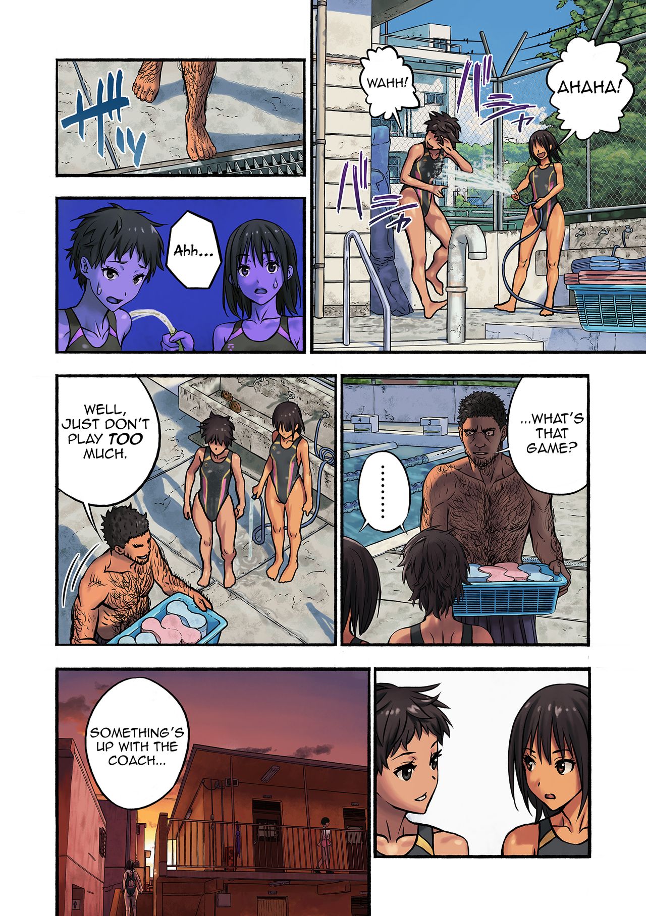 Chinatsu and Coach Teddy-Bear page 41