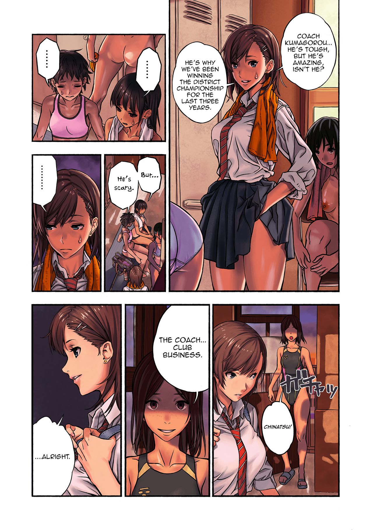 Chinatsu and Coach Teddy-Bear page 8