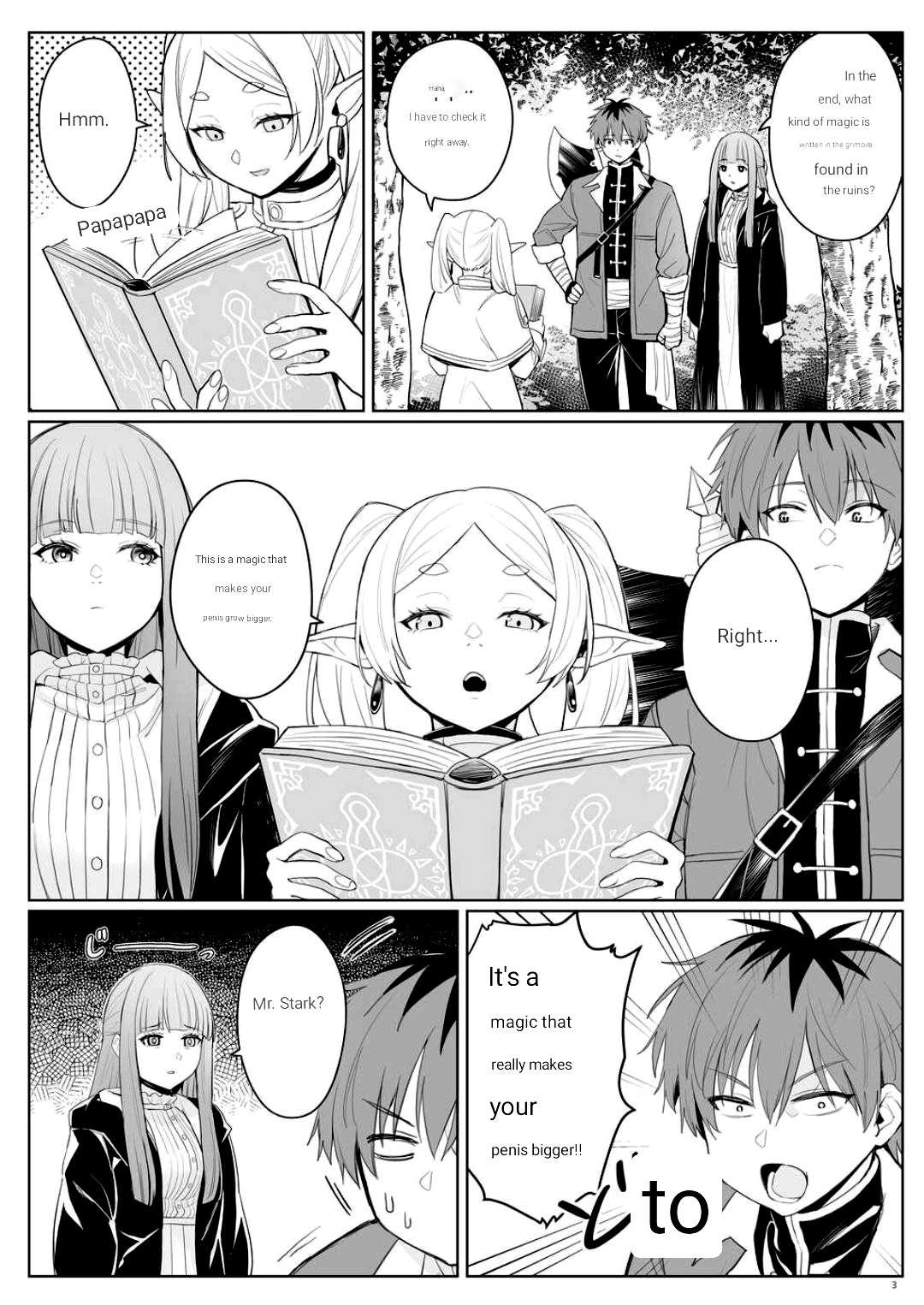 Chinchin ga Ookiku Naru Mahou page 2