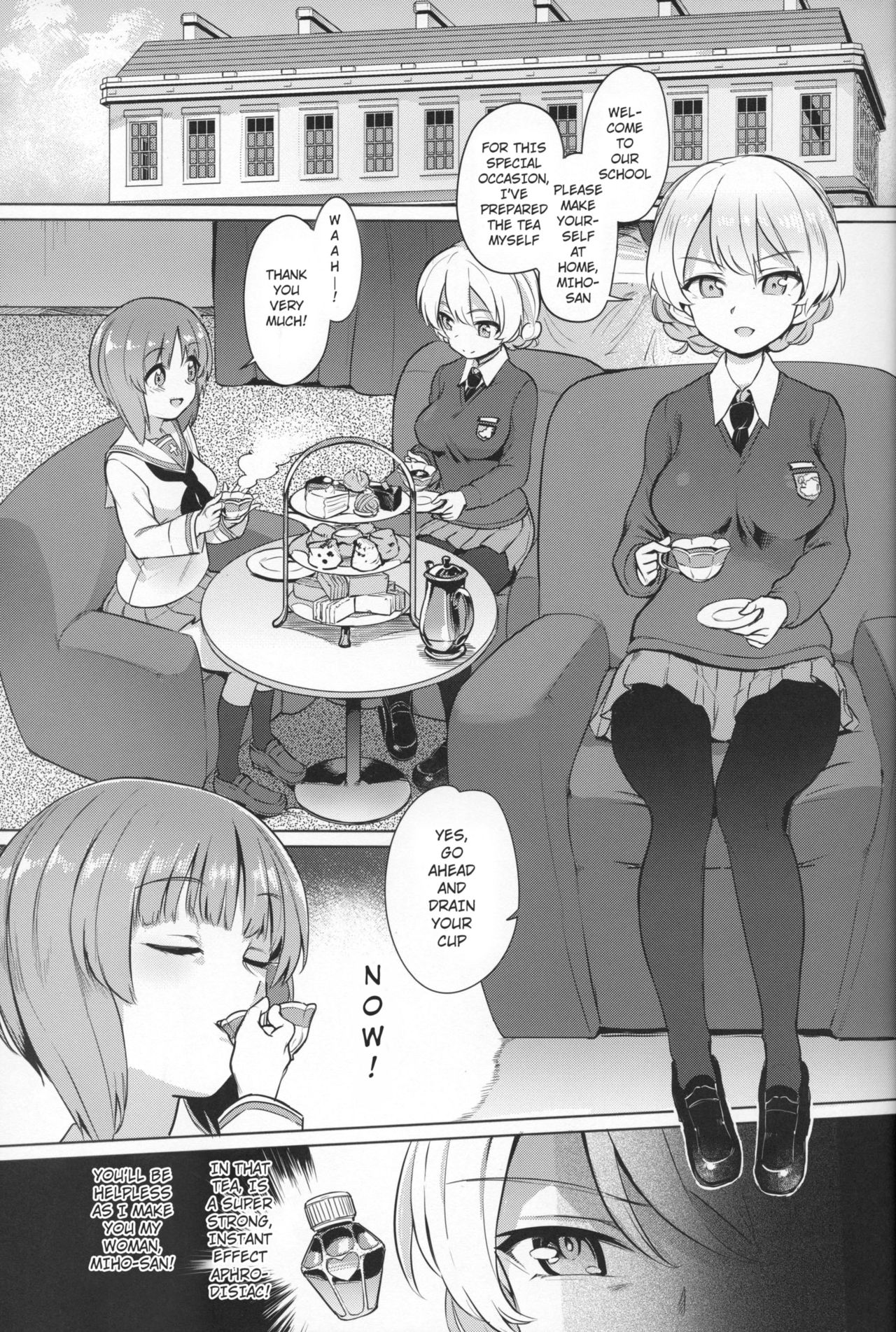 Chinpo Yakuza Miporin 4 Black Tea Slave Training page 2