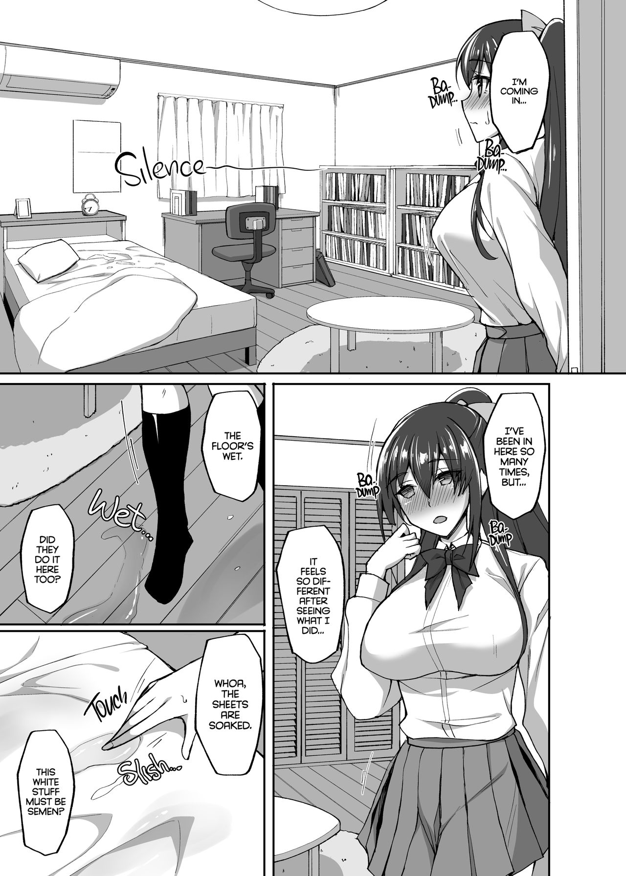 Chishojo Fuuki Iin no Minna ni Ienai Inbi na Onegai 4 ~Zoku Ouchi Sex to Imouto Onanie to Fuuki Iin no Shimai Donburi~ page 6