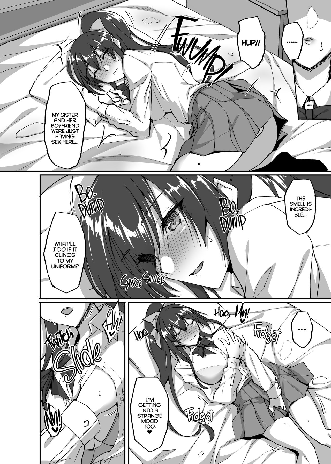 Chishojo Fuuki Iin no Minna ni Ienai Inbi na Onegai 4 ~Zoku Ouchi Sex to Imouto Onanie to Fuuki Iin no Shimai Donburi~ page 7