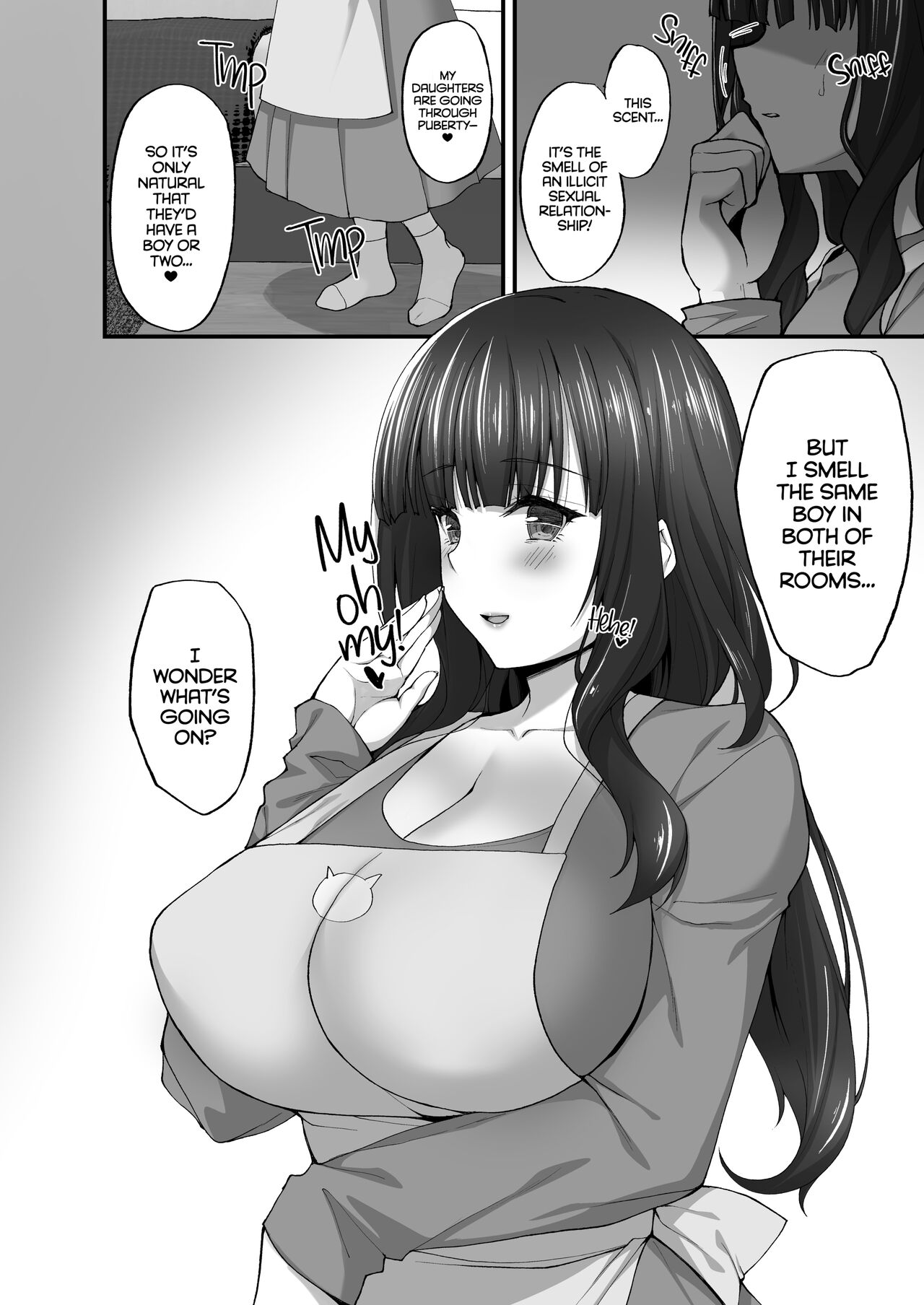 Chishojo Fuuki Iin no Minna ni Ienai Inbi na Onegai 5 ~Junjou Bitch de Sukebe Ishou na Shimai Donburi o Meshiagare~ page 75