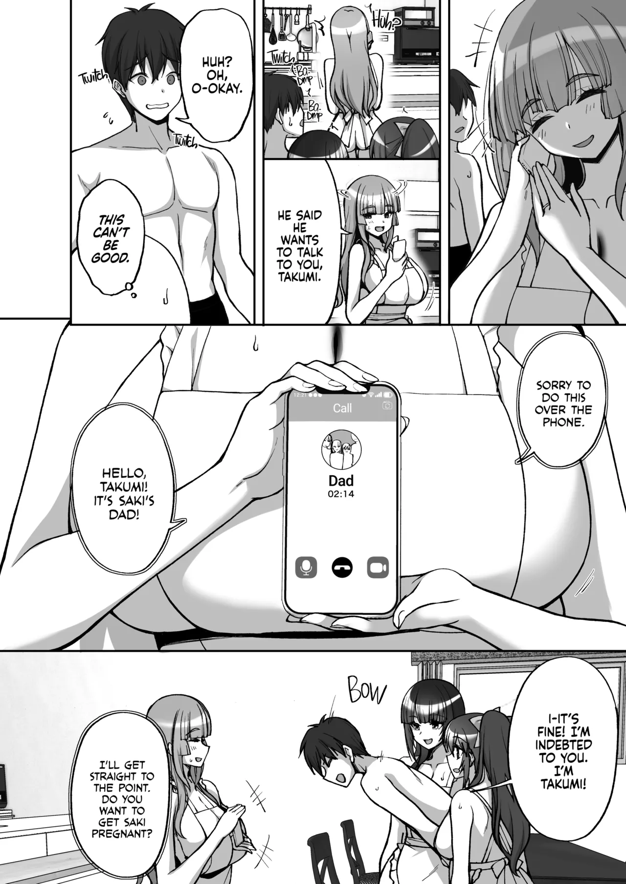 Chishojo Fuuki Iin no Minna ni Ienai Inbi na Onegai 8 ~Bomai to Ane o Haramaseru Otomarikai Kouhen~ page 19