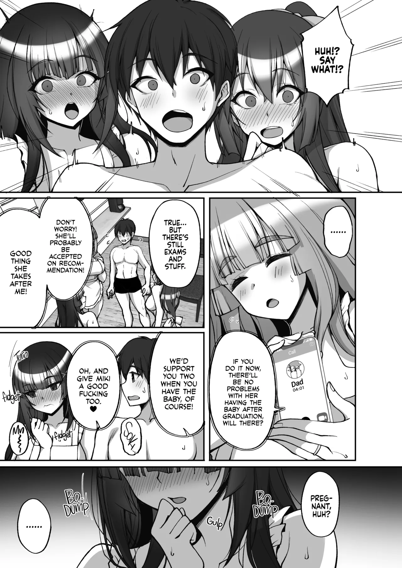 Chishojo Fuuki Iin no Minna ni Ienai Inbi na Onegai 8 ~Bomai to Ane o Haramaseru Otomarikai Kouhen~ page 20