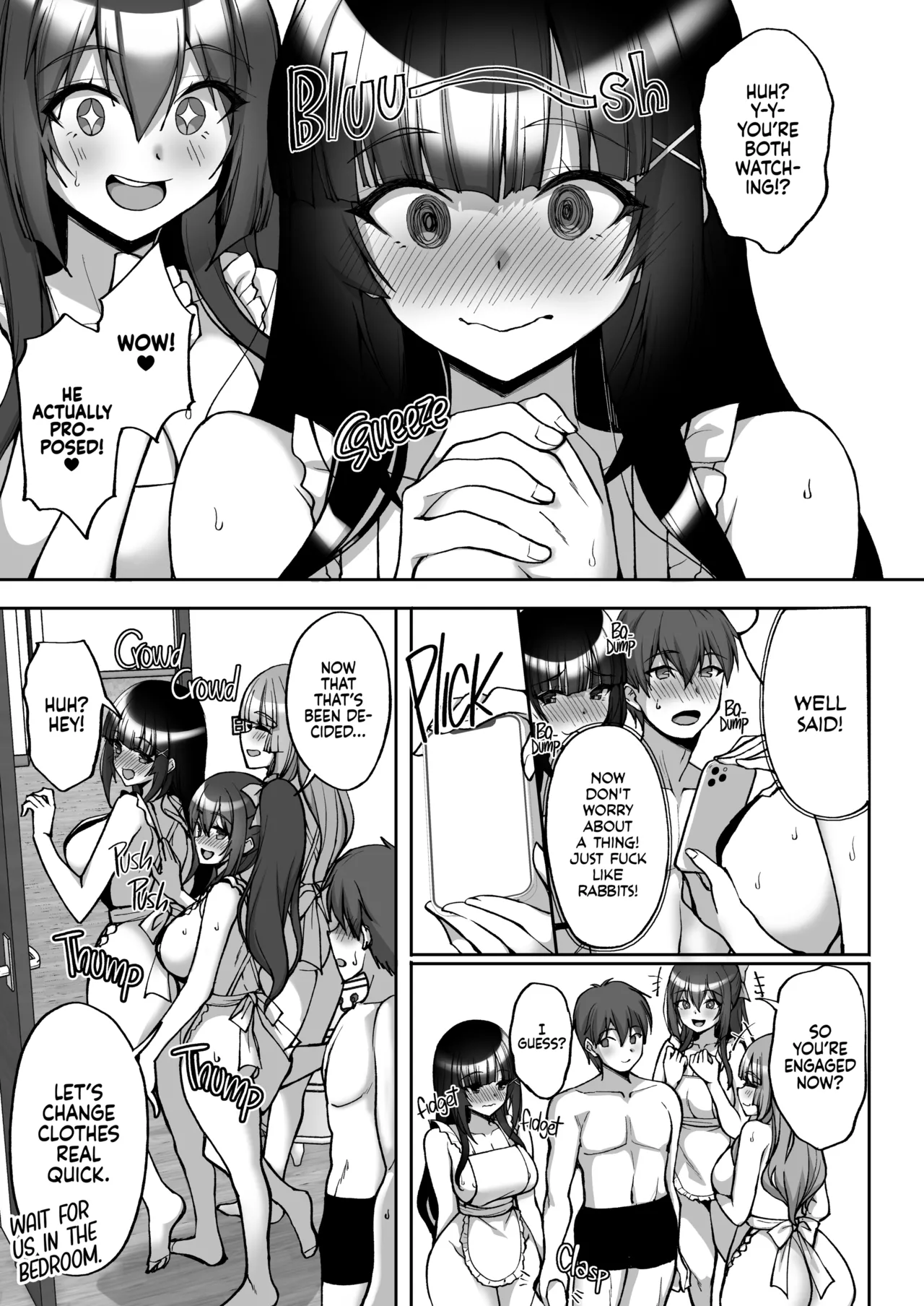 Chishojo Fuuki Iin no Minna ni Ienai Inbi na Onegai 8 ~Bomai to Ane o Haramaseru Otomarikai Kouhen~ page 22