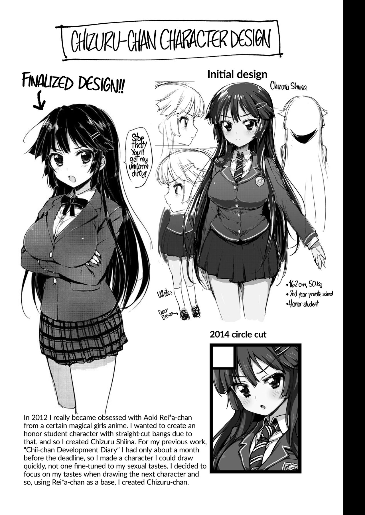 Chizuru-chan Development Diary Extra page 3