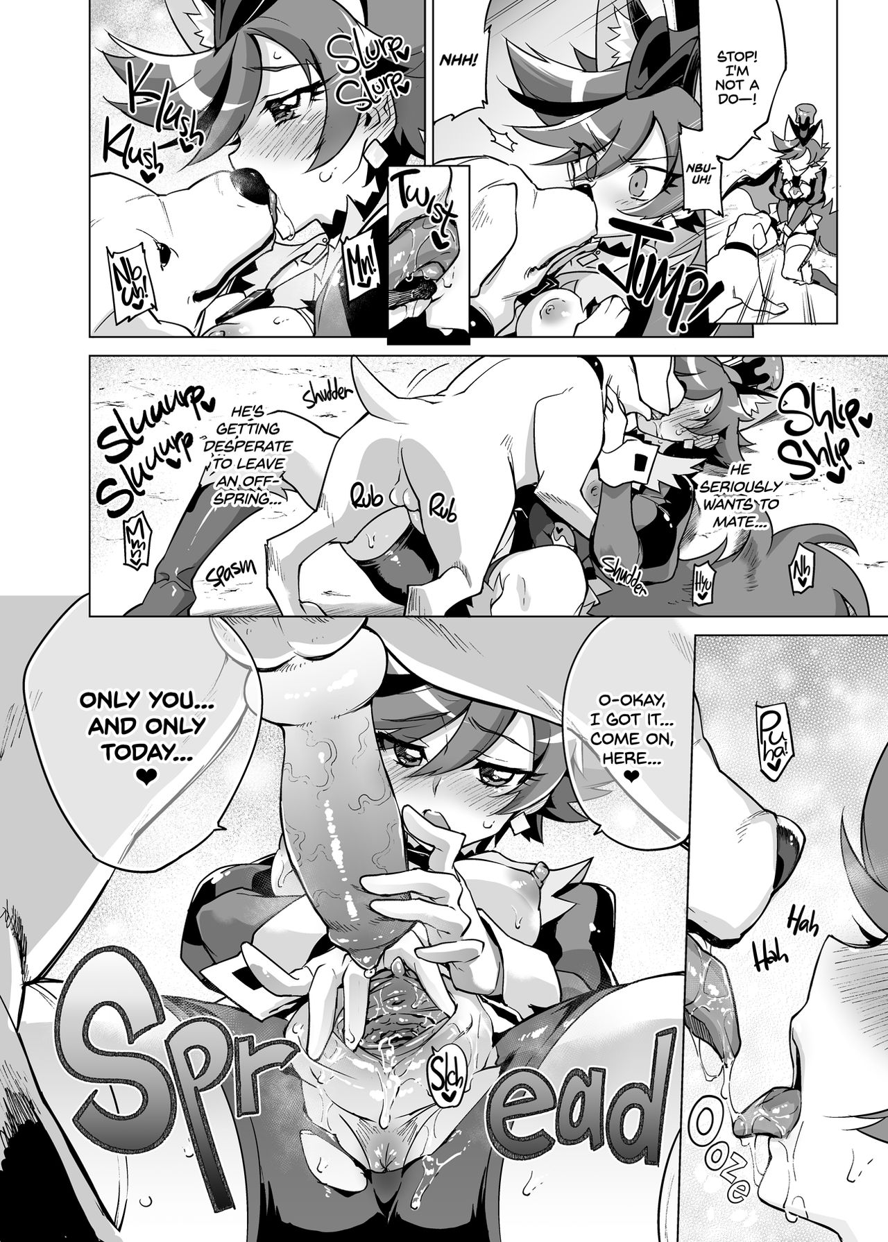 Chocolat's Sparkling Public Mating Show page 18