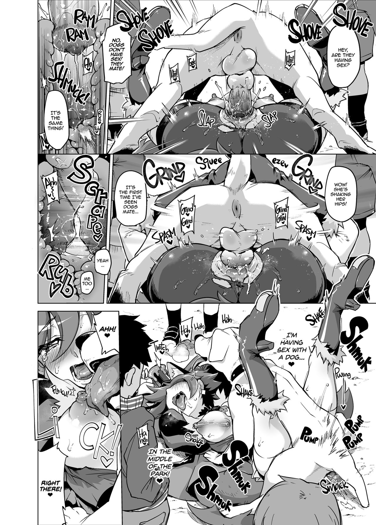 Chocolat's Sparkling Public Mating Show page 20