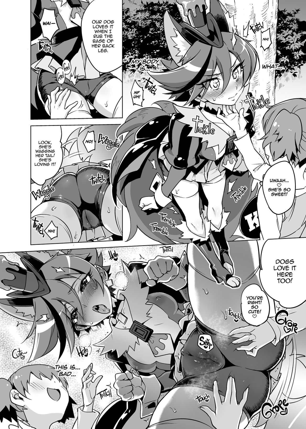 Chocolat's Sparkling Public Mating Show page 6