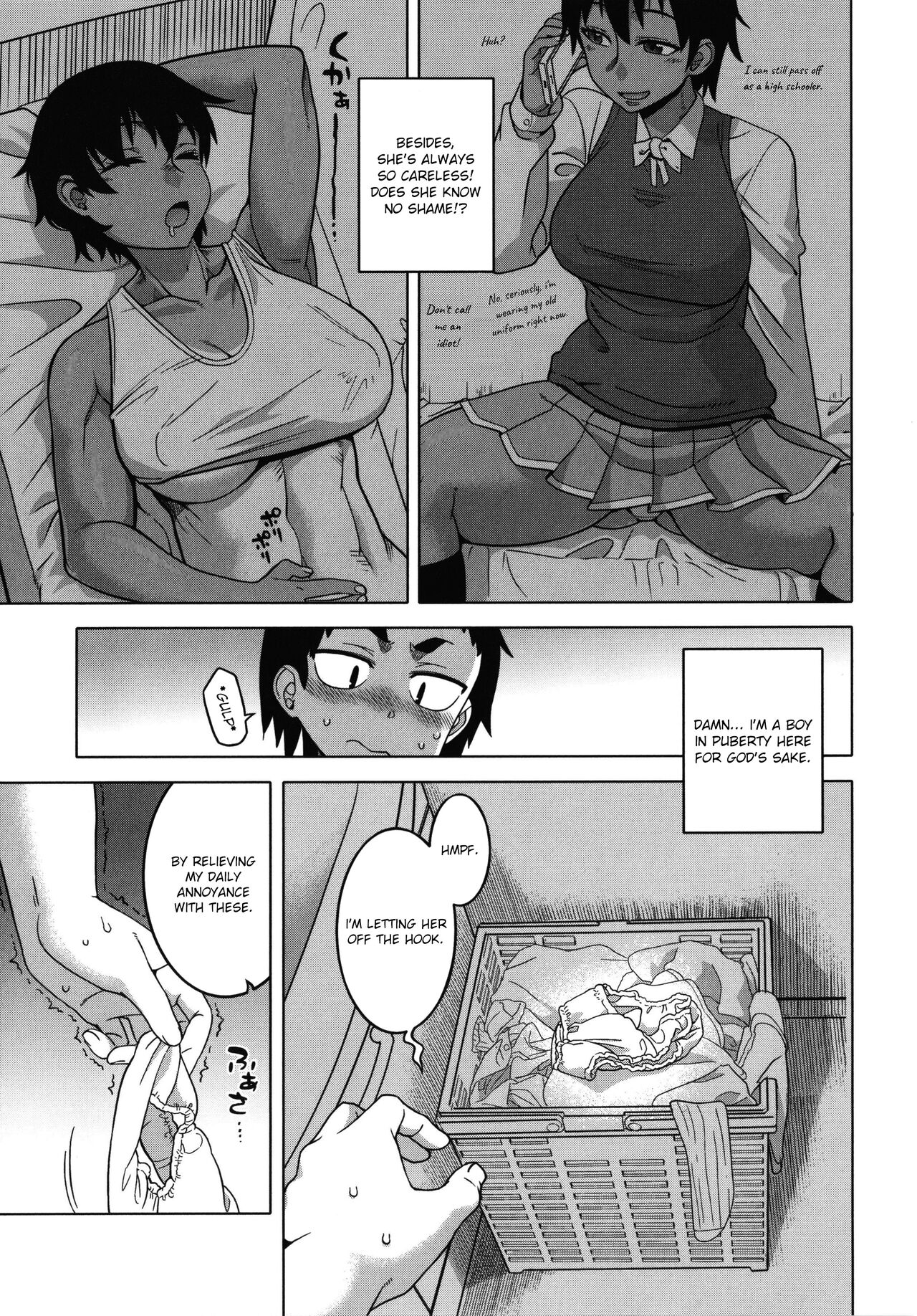Chotto Bijin de Mune ga Dekakute Eroi dake no Baka Nee Ch. 1-2 page 10