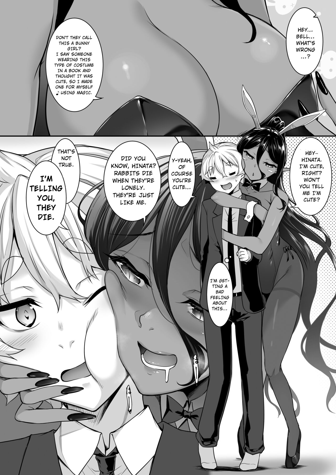 Chotto dake Ai ga Omoi Dark Elf ga Isekai kara Oikakete Kita 4 page 3